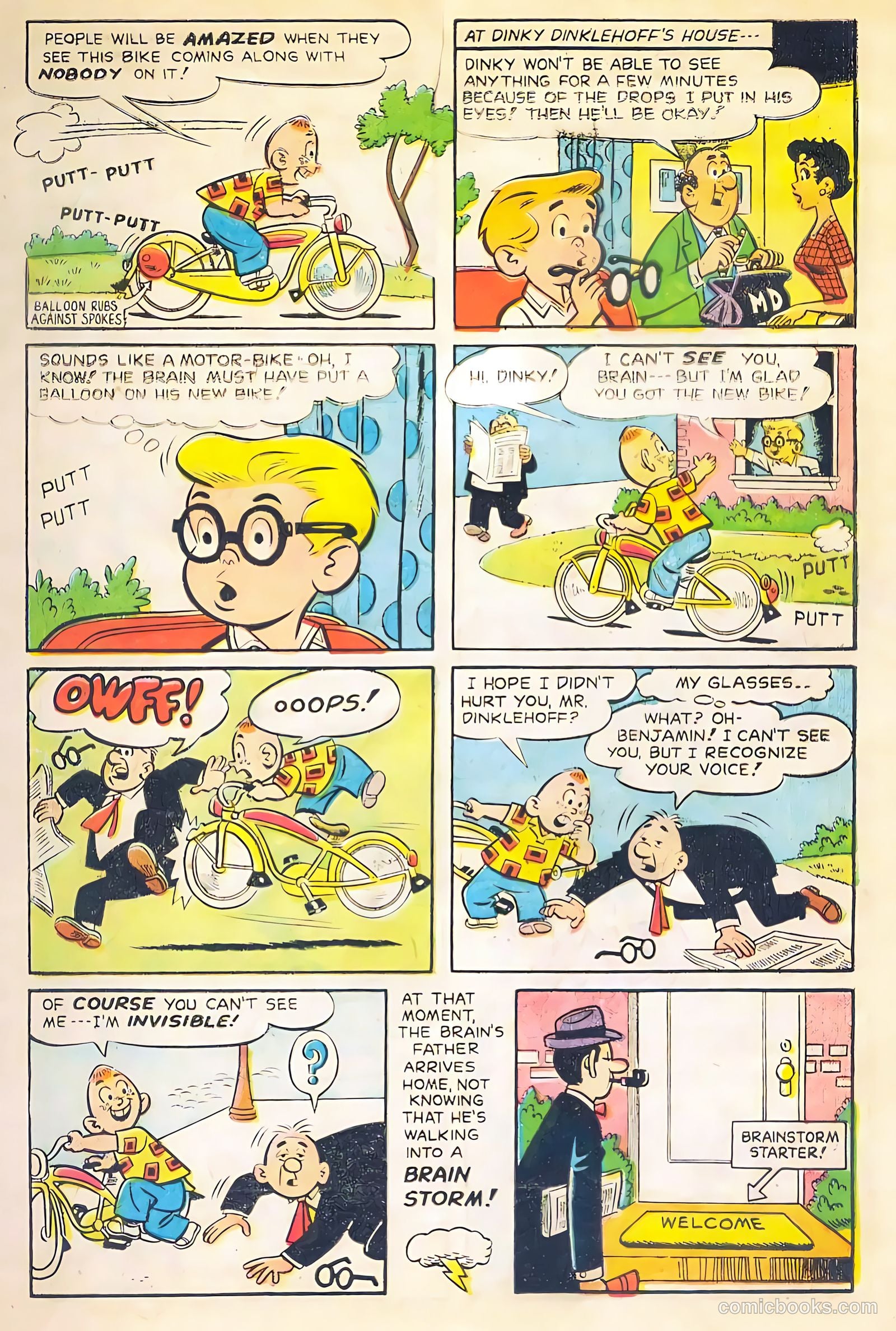 The Brain #9 (1958) — page 5 of 36