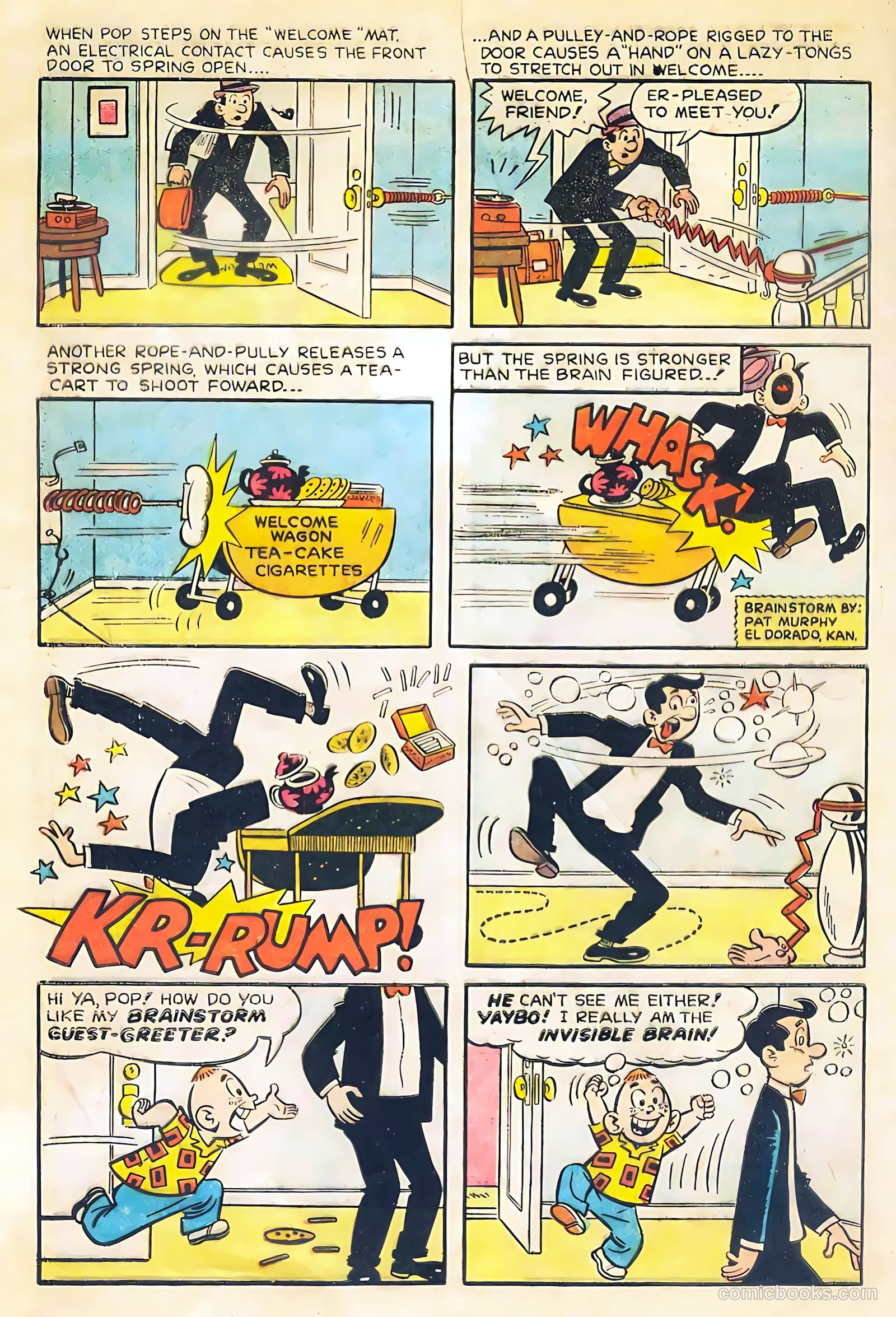 The Brain #9 (1958) — page 6 of 36