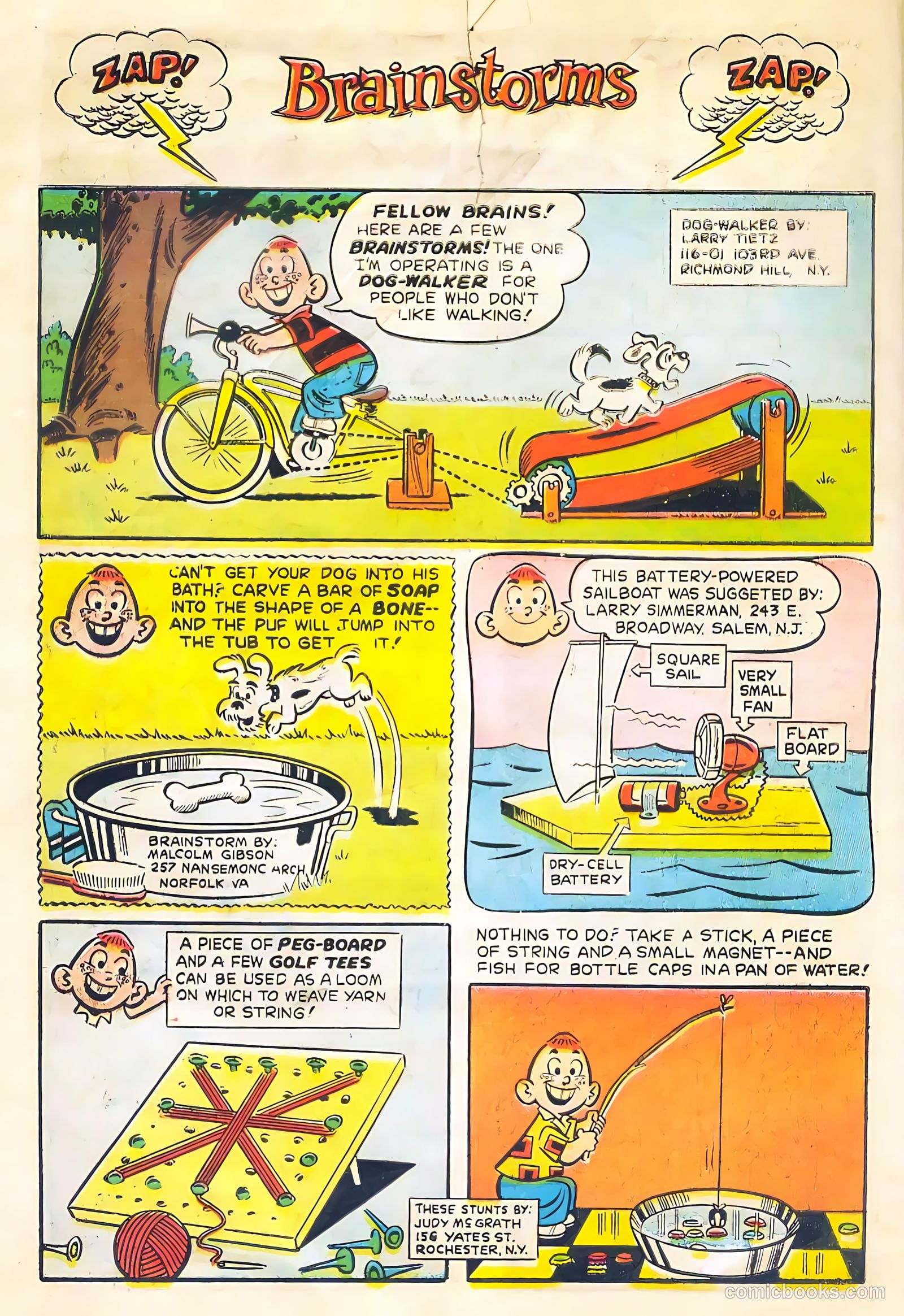 The Brain #9 (1958) — page 8 of 36