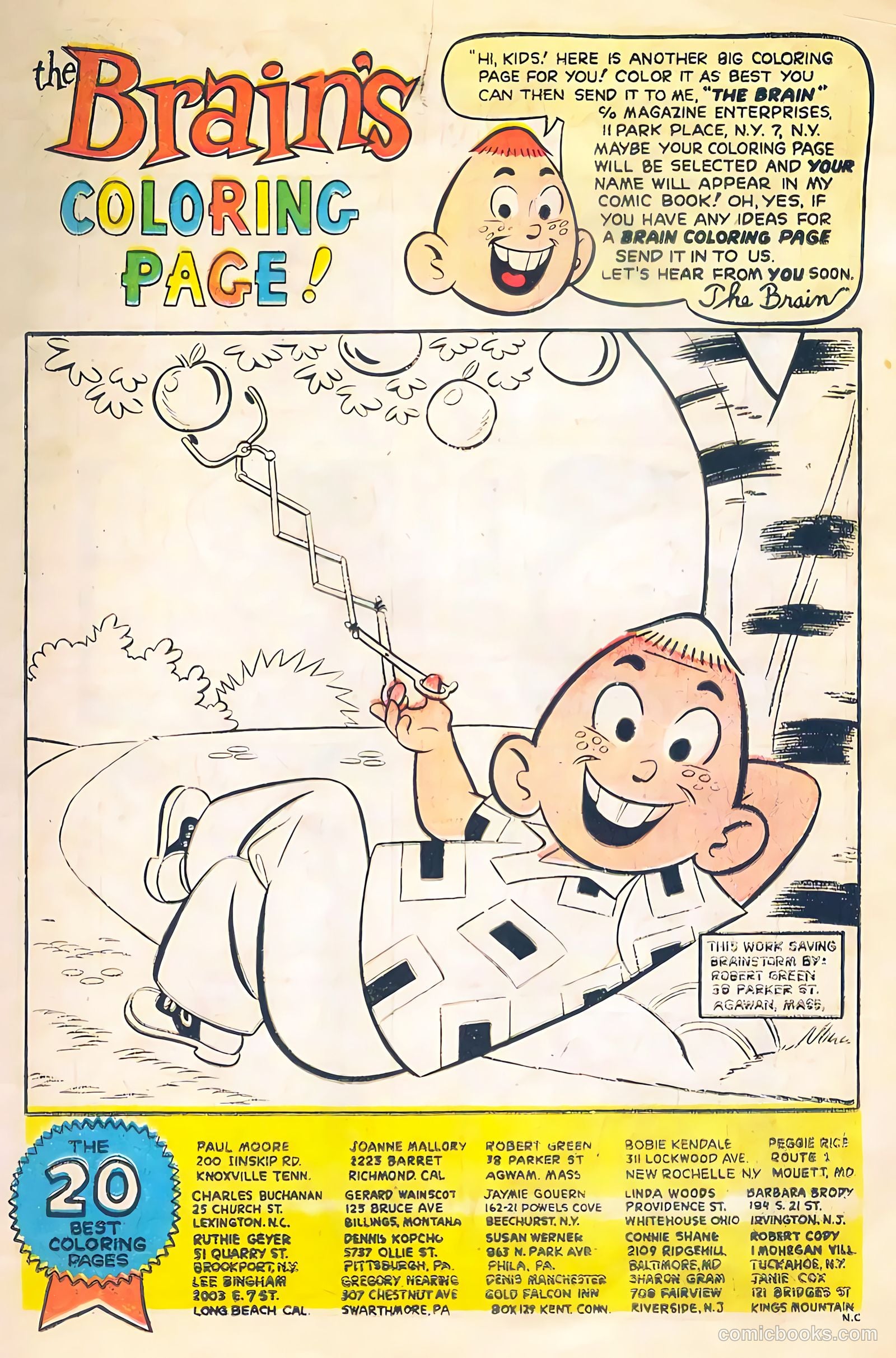 The Brain #9 (1958) — page 13 of 36