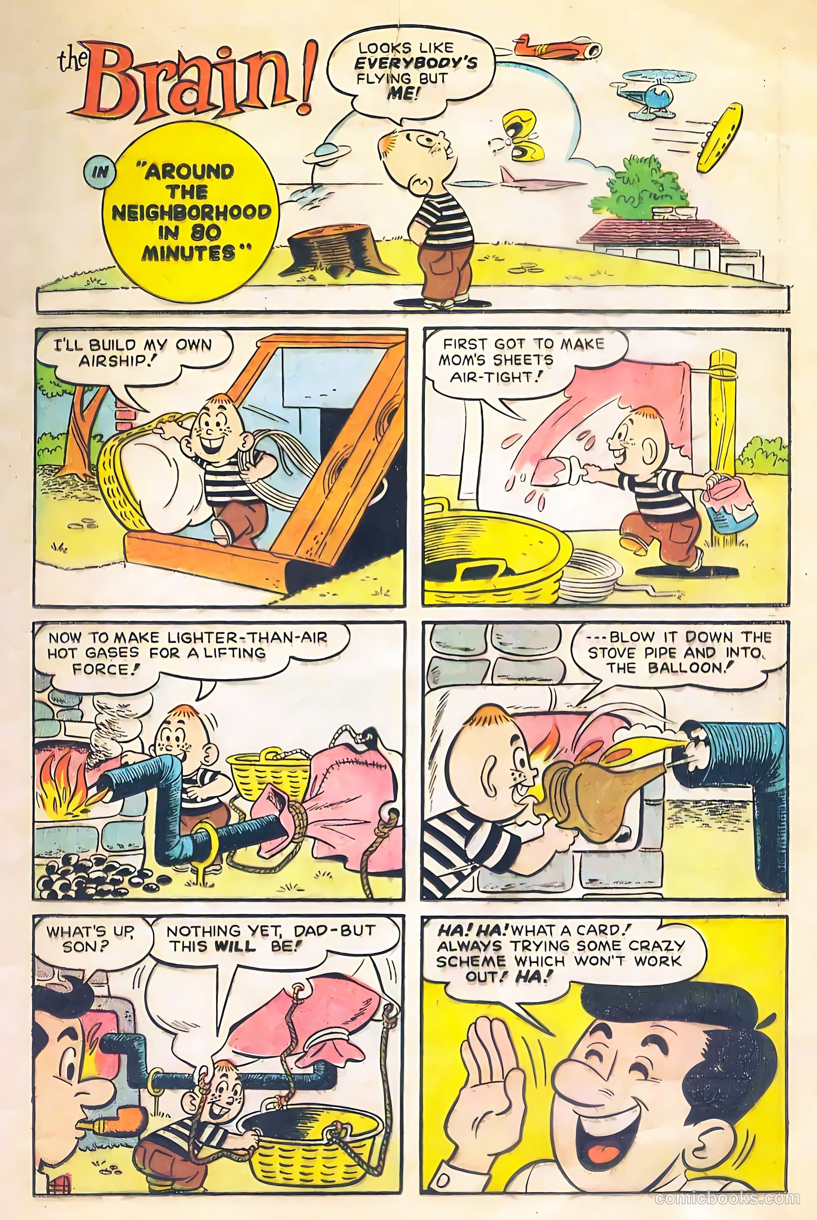 The Brain #9 (1958) — page 15 of 36