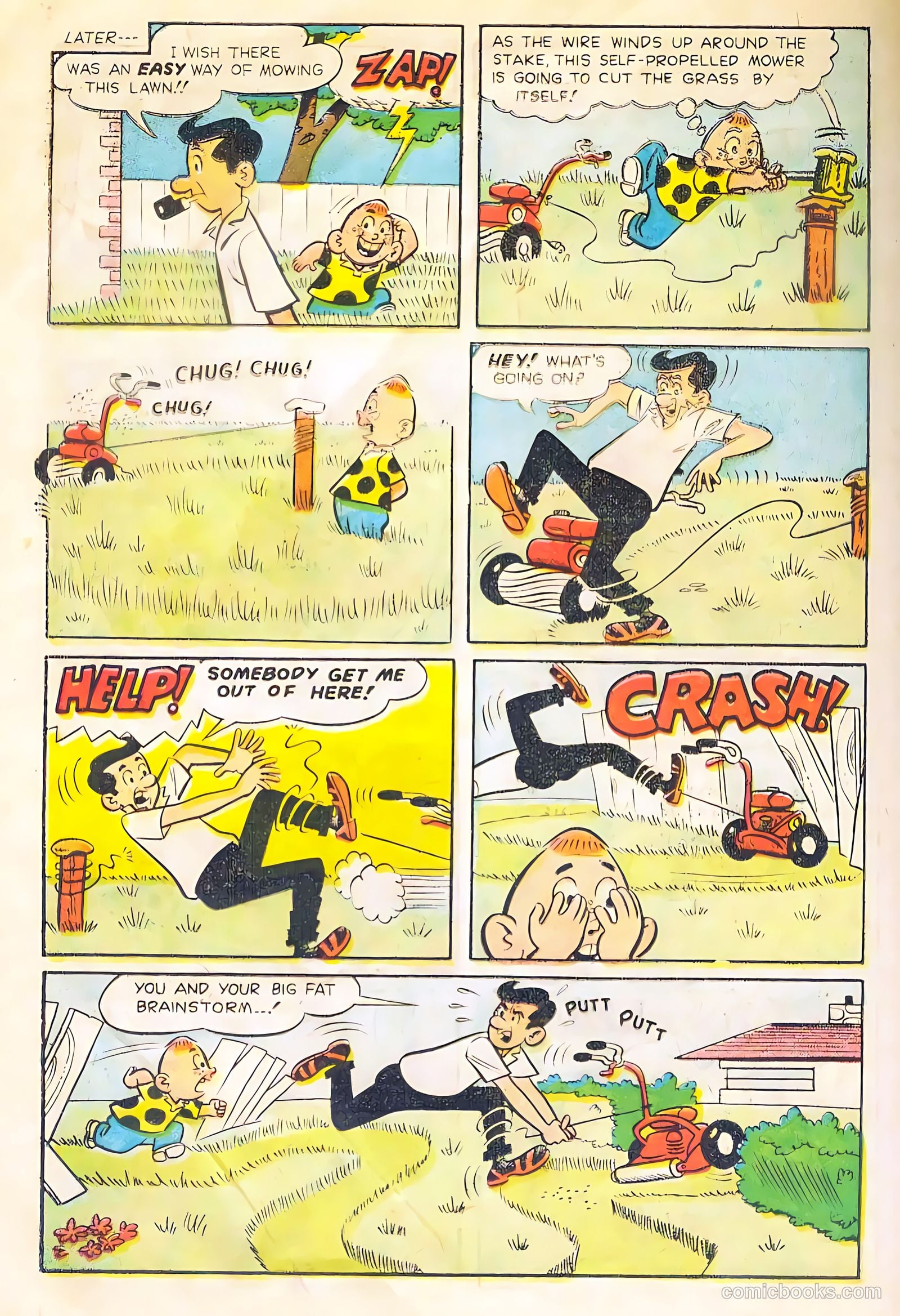 The Brain #9 (1958) — page 32 of 36