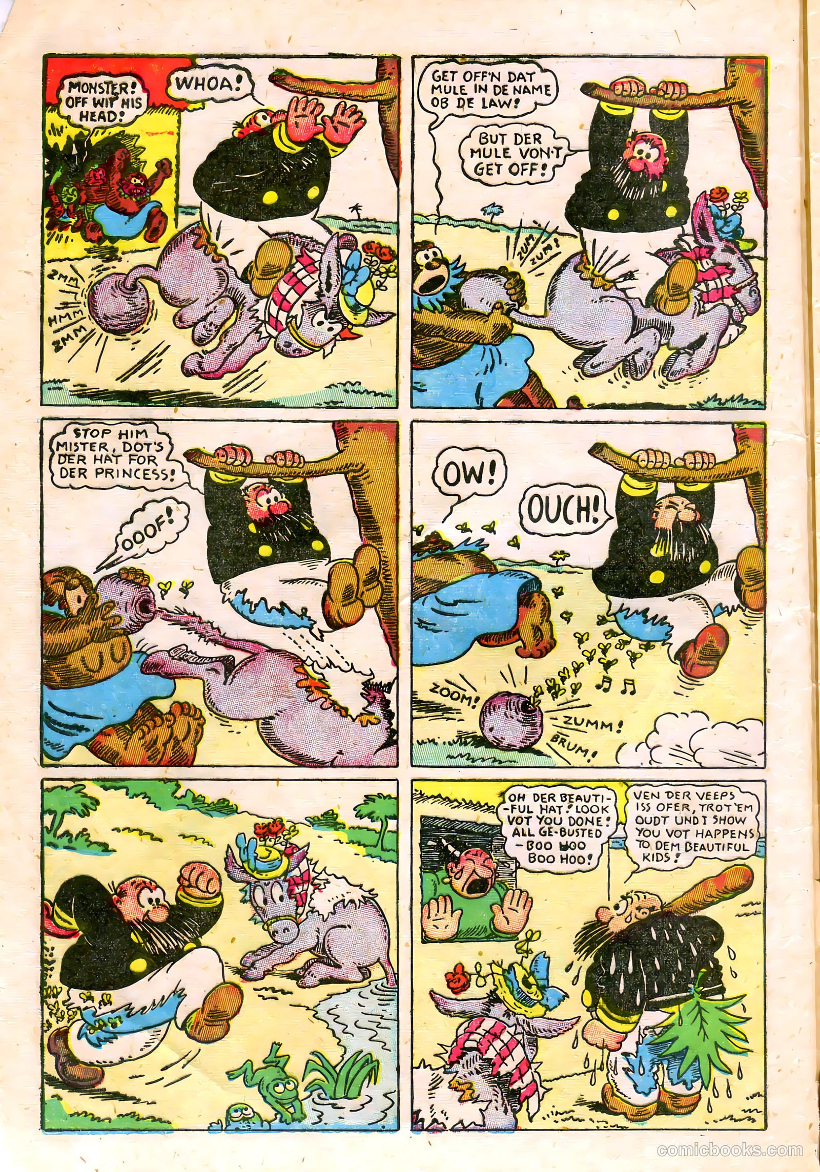 The Captain and the Kids #17 (1949) — page 4 of 36