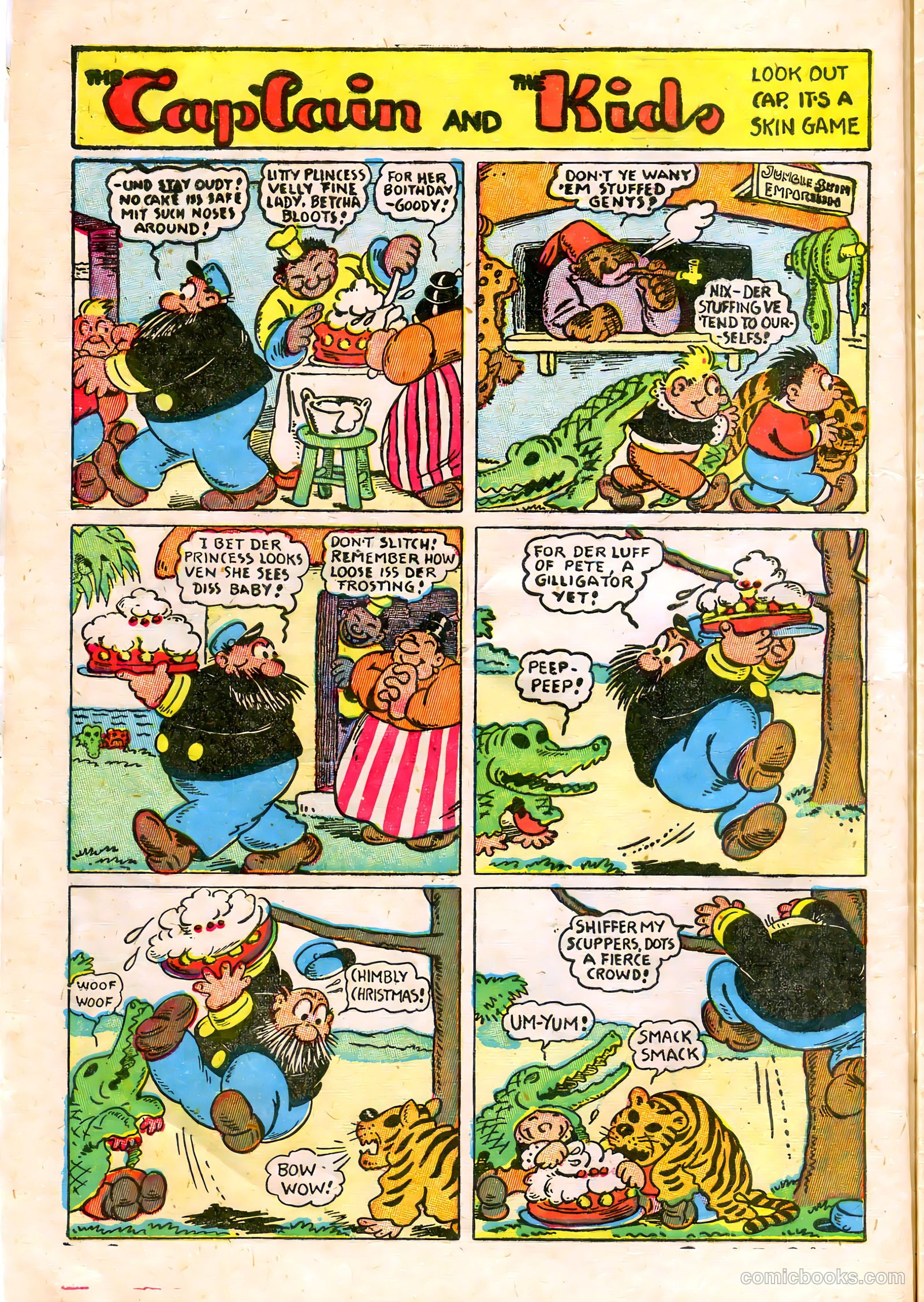 The Captain and the Kids #17 (1949) — page 8 of 36