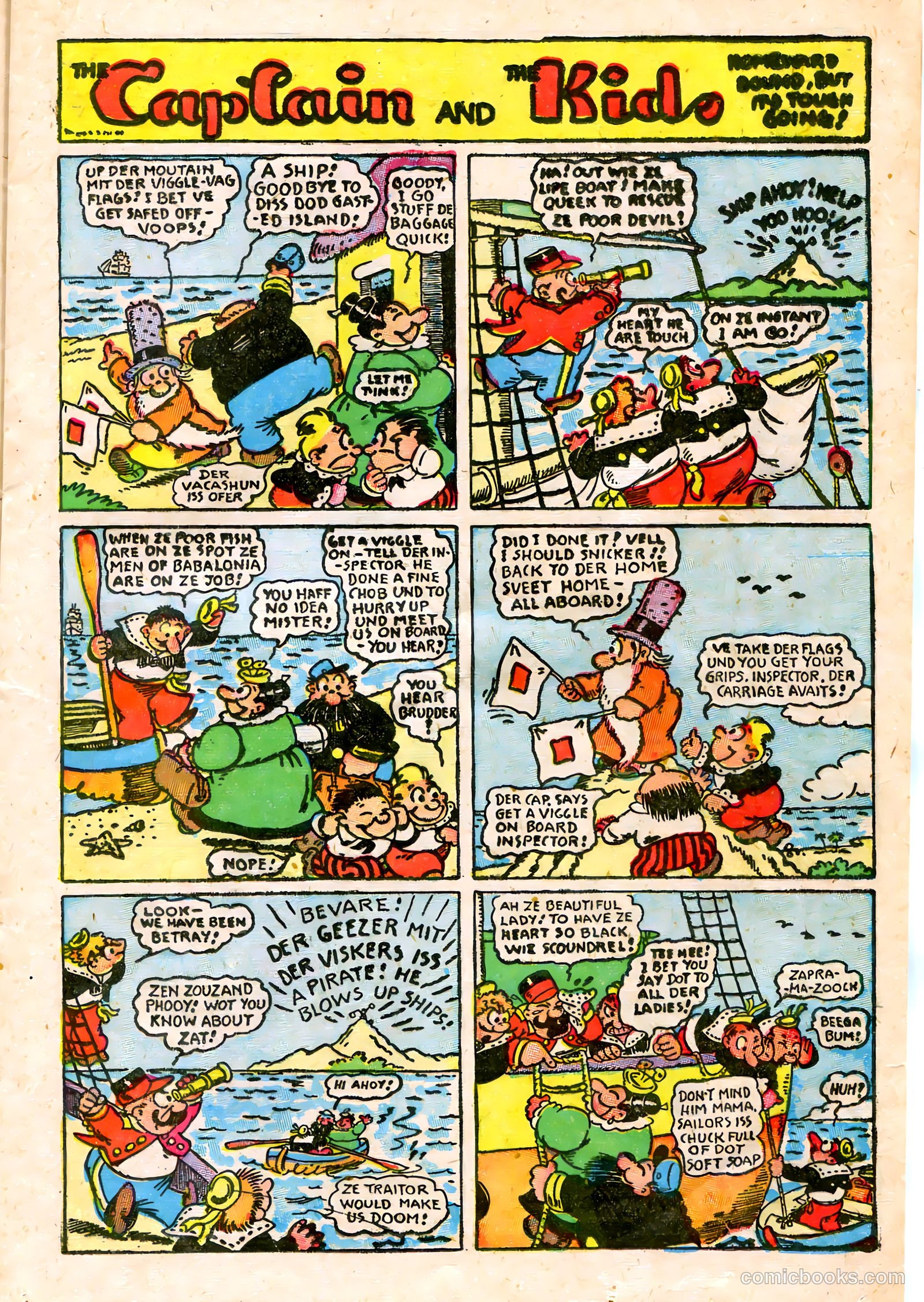The Captain and the Kids #17 (1949) — page 13 of 36