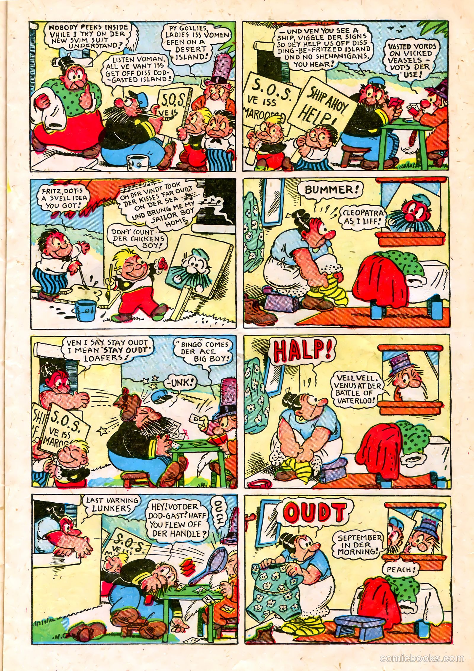 The Captain and the Kids #17 (1949) — page 15 of 36