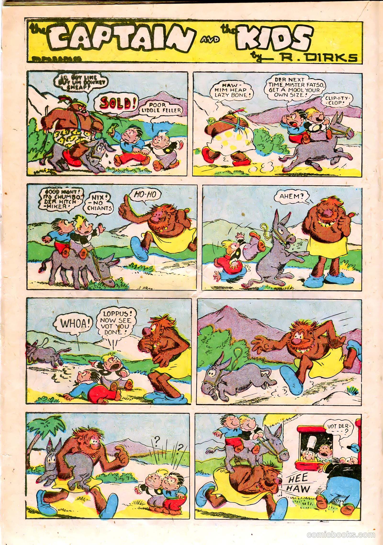 The Captain and the Kids #17 (1949) — page 18 of 36