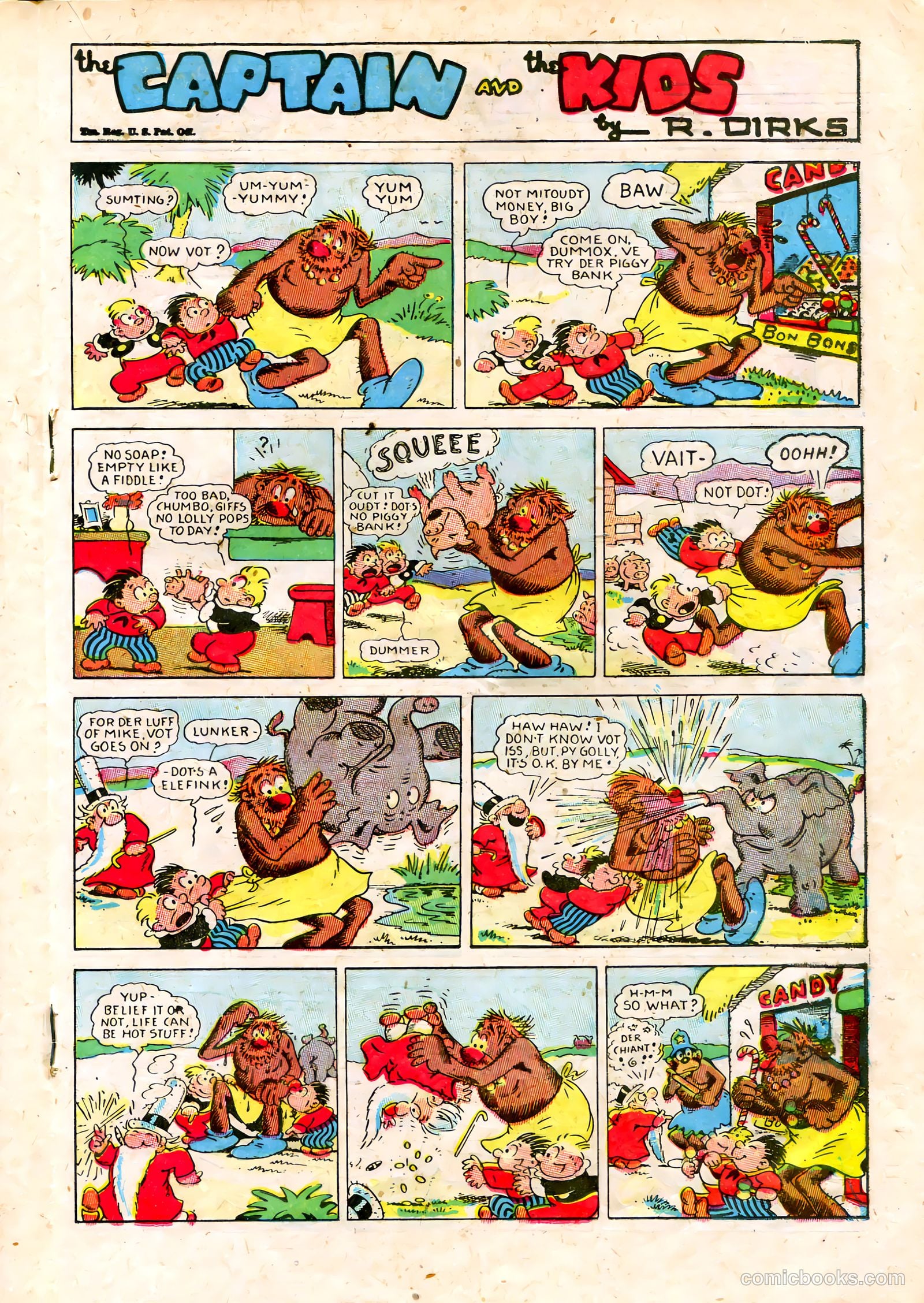 The Captain and the Kids #17 (1949) — page 19 of 36