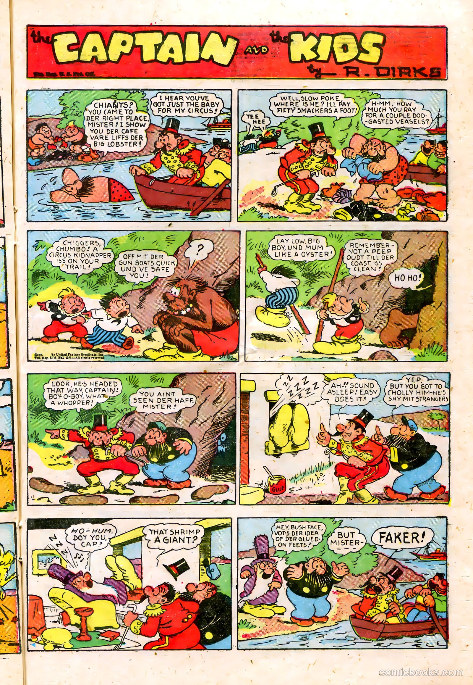 The Captain and the Kids #17 (1949) — page 25 of 36