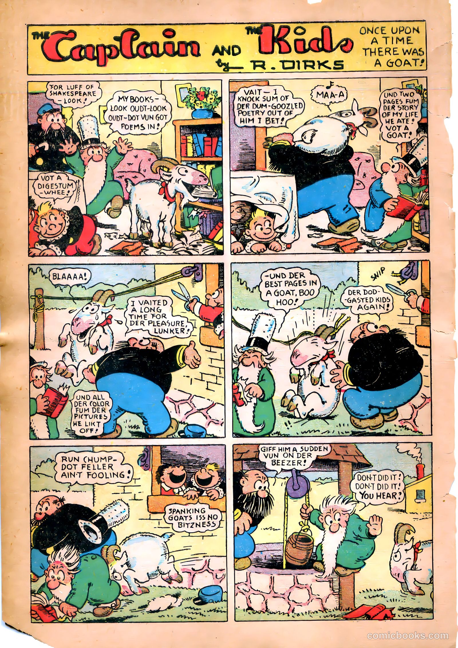 The Captain and the Kids #19 (1950) — page 8 of 36