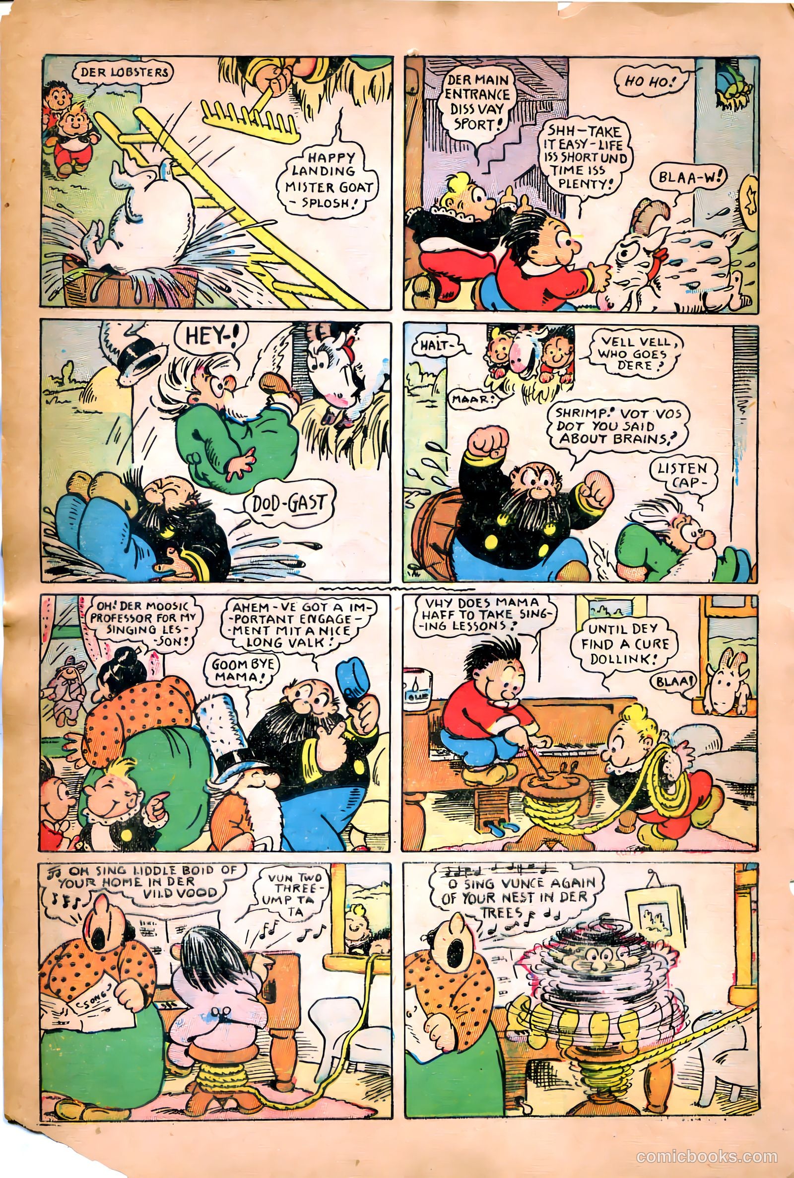 The Captain and the Kids #19 (1950) — page 16 of 36