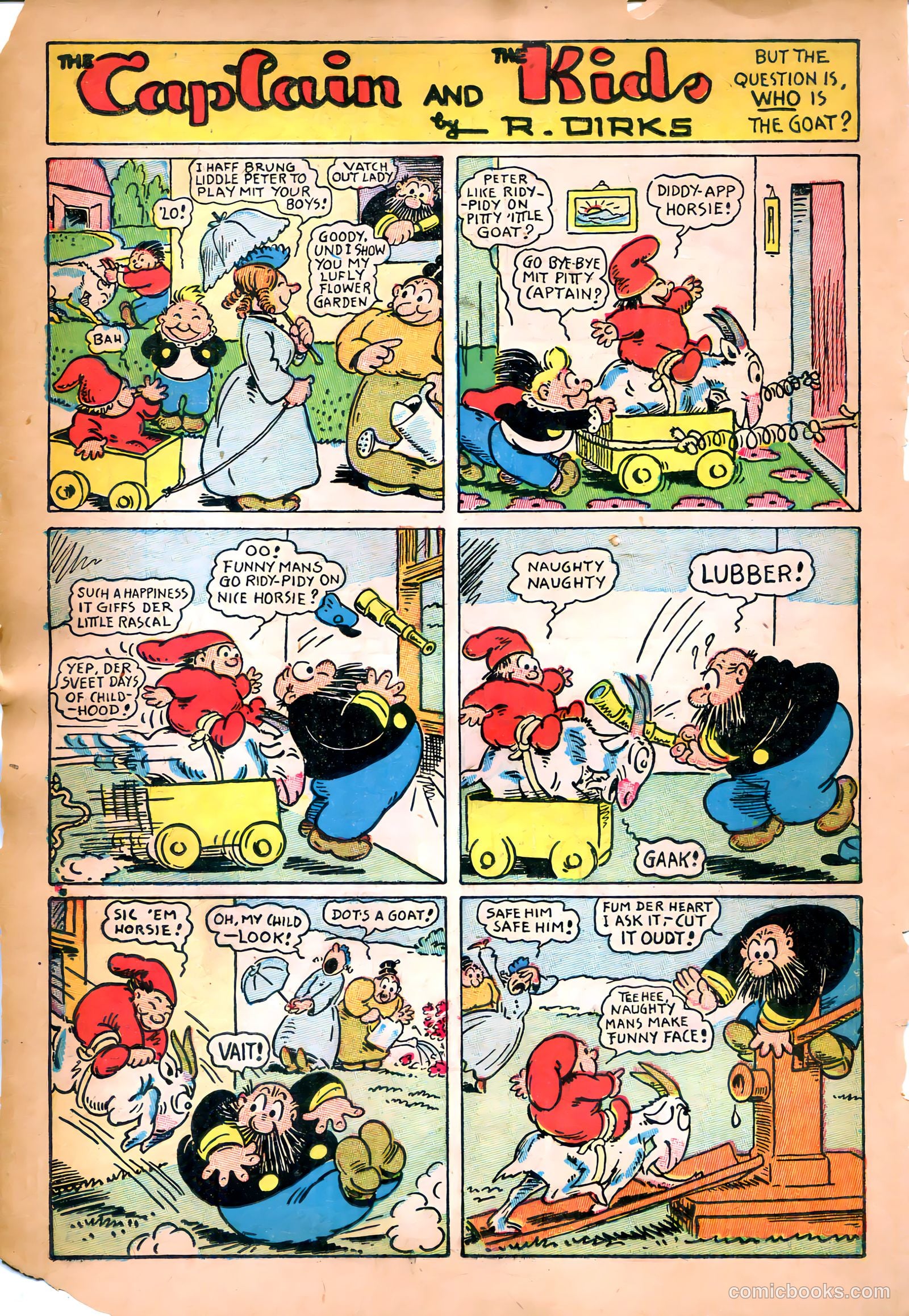 The Captain and the Kids #19 (1950) — page 18 of 36