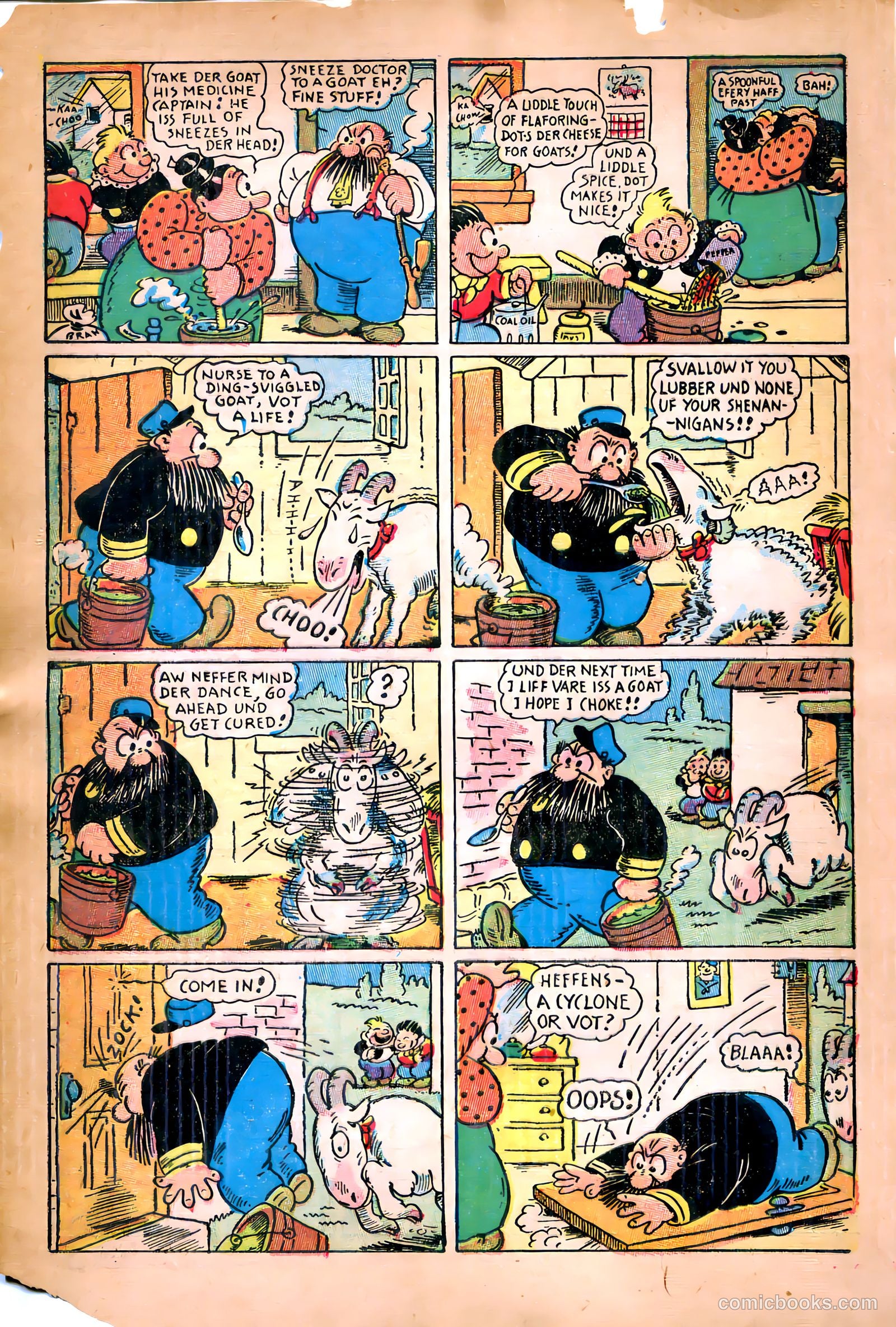 The Captain and the Kids #19 (1950) — page 20 of 36
