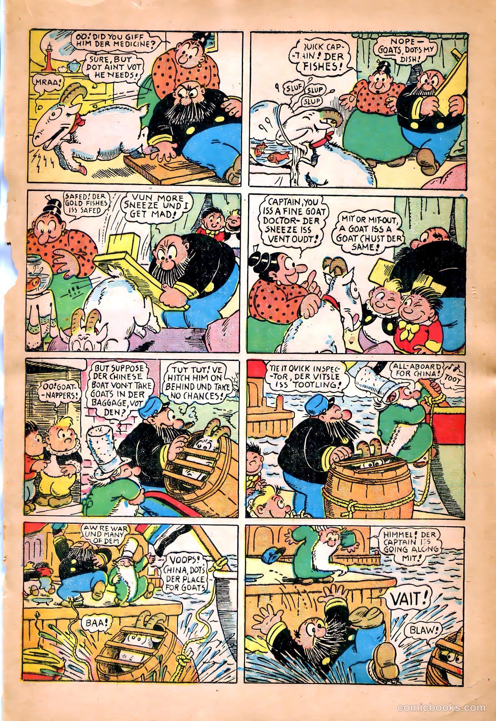 The Captain and the Kids #19 (1950) — page 21 of 36