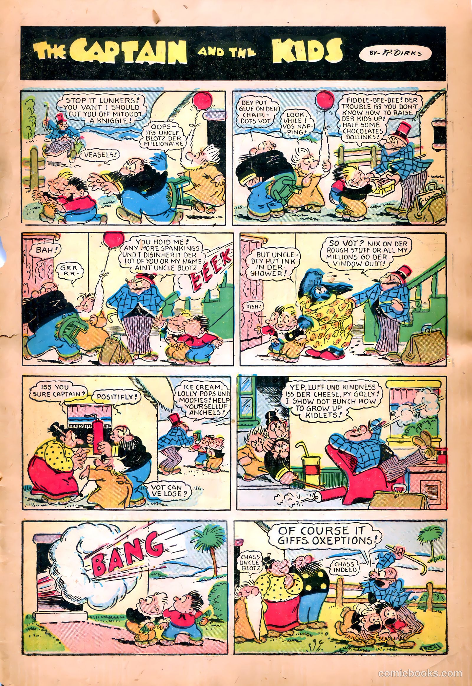 The Captain and the Kids #19 (1950) — page 23 of 36