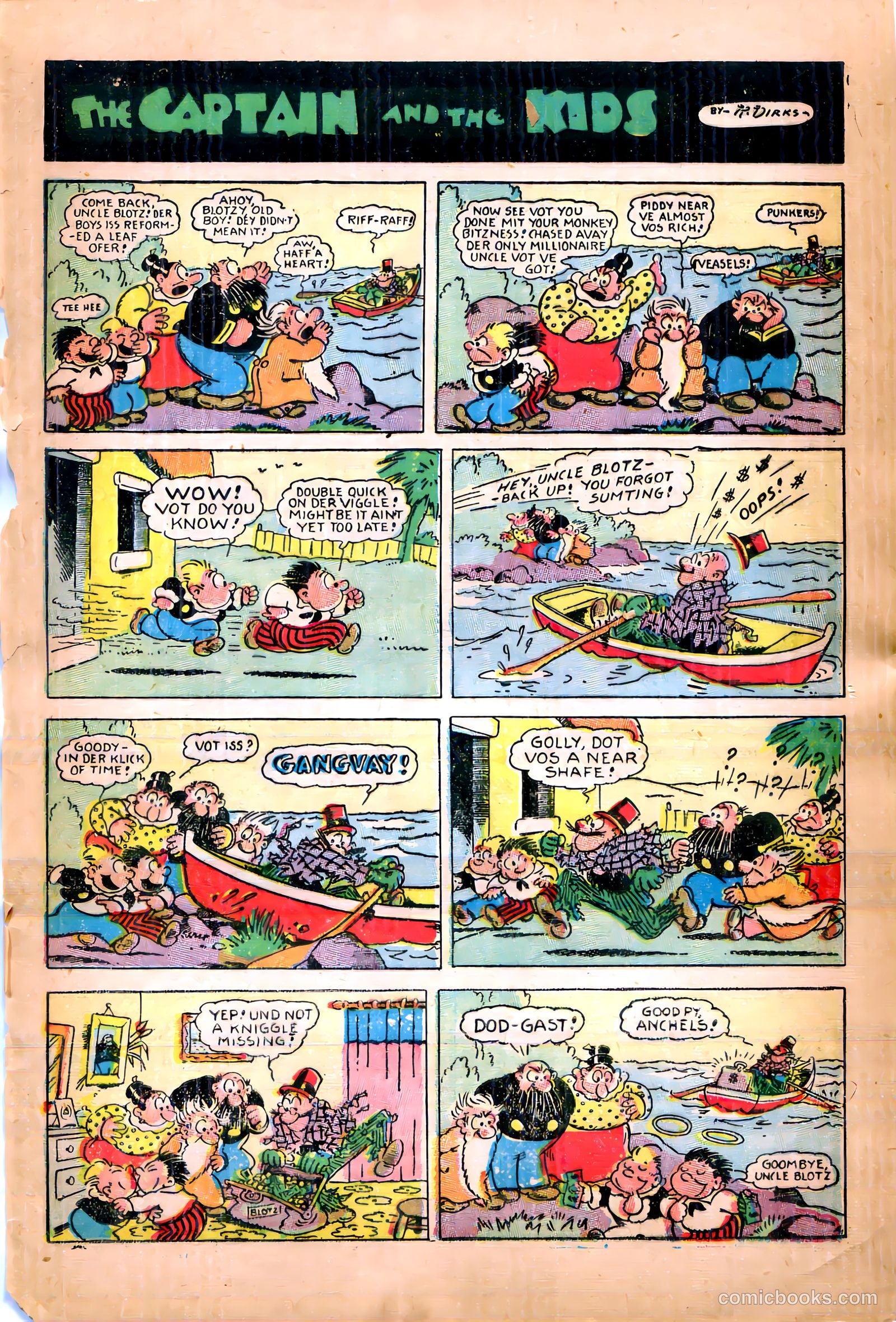 The Captain and the Kids #19 (1950) — page 25 of 36