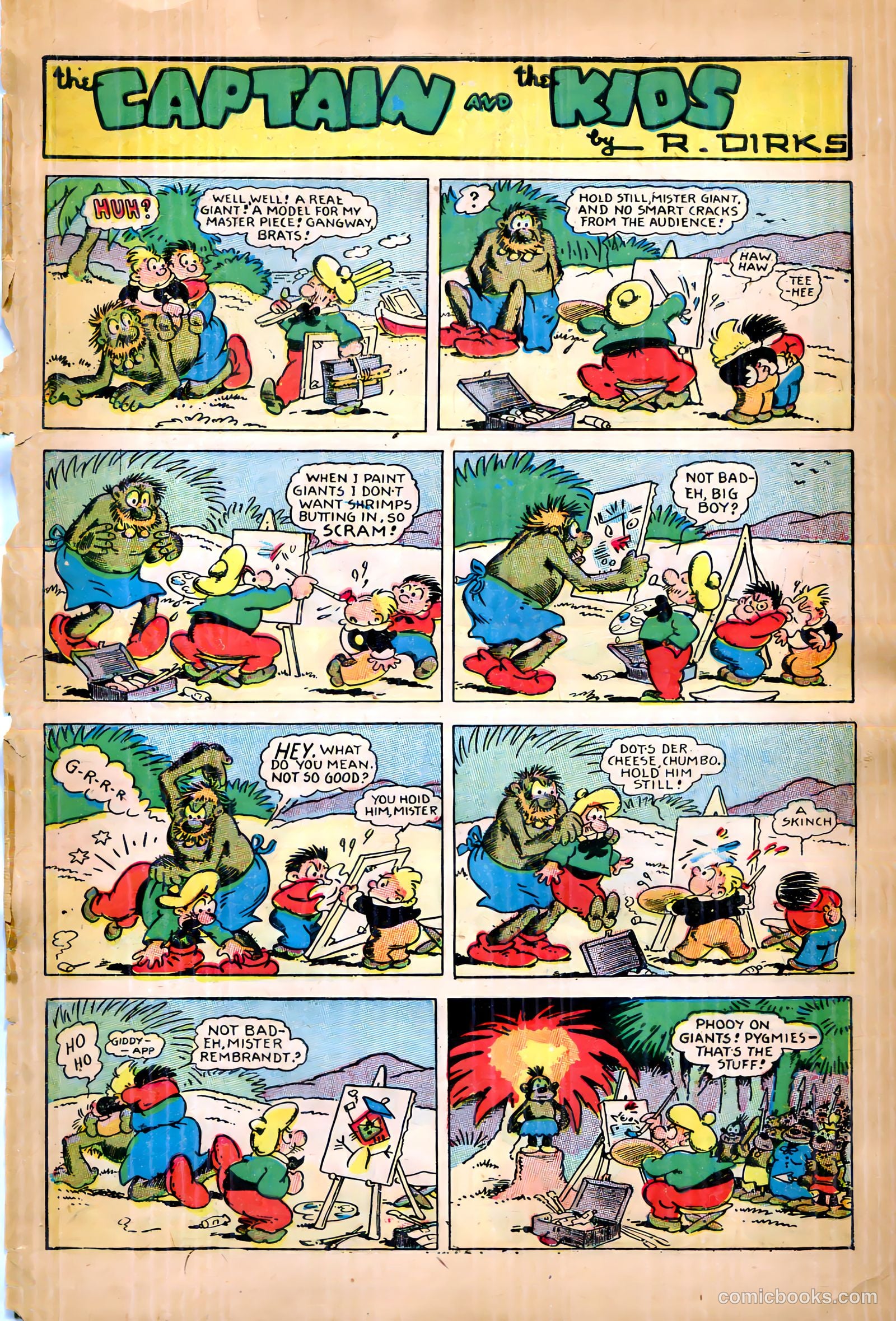 The Captain and the Kids #19 (1950) — page 31 of 36
