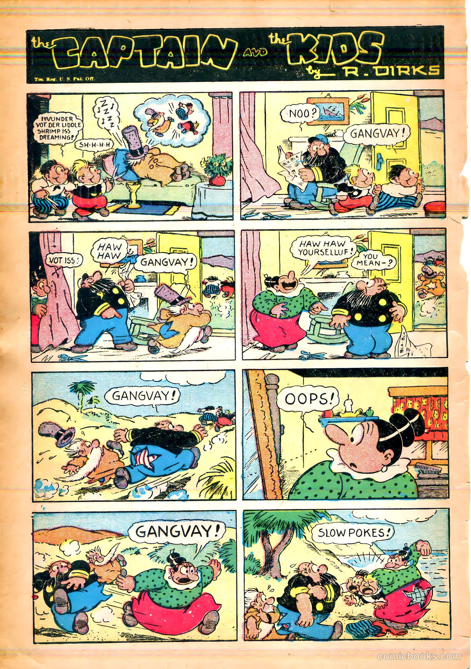 The Captain and the Kids #19 (1950) — page 32 of 36