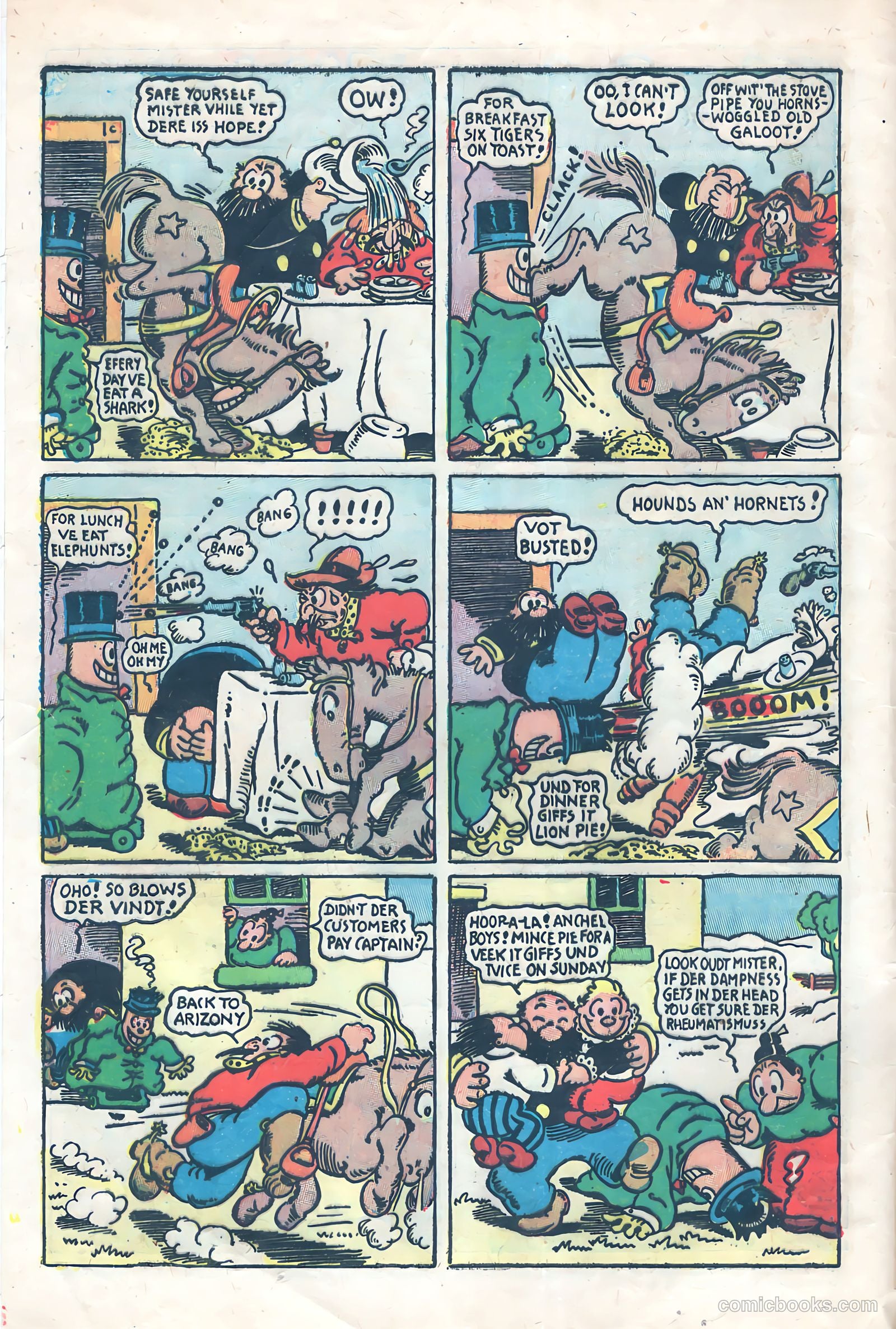 The Captain and the Kids #20 (1950) — page 4 of 36