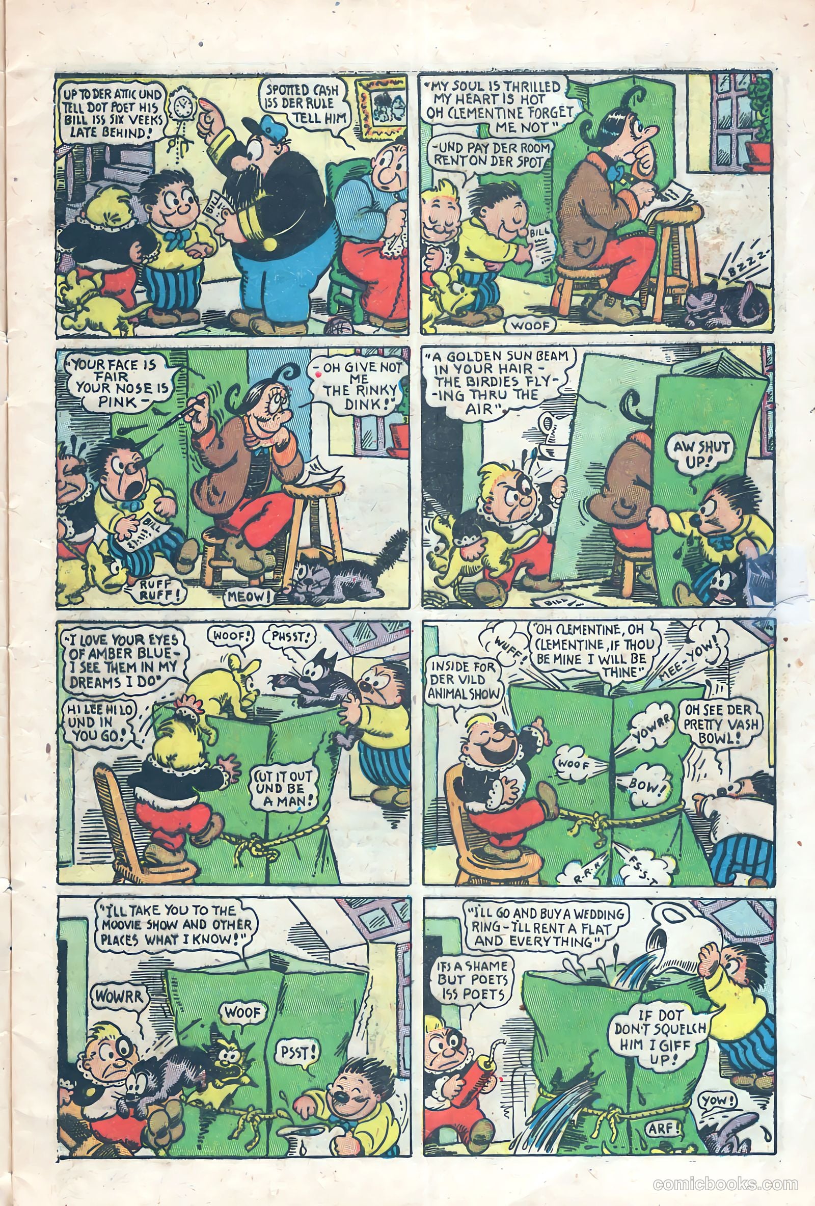 The Captain and the Kids #20 (1950) — page 5 of 36