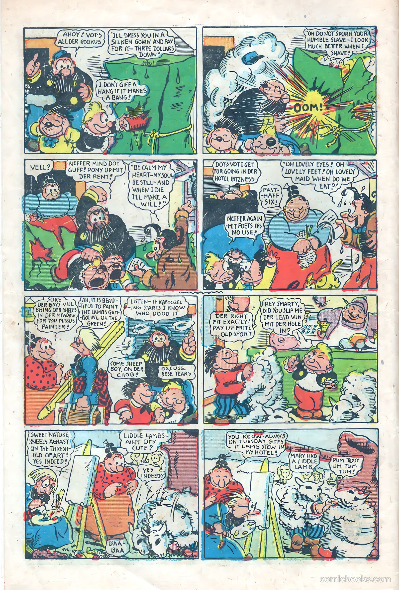 The Captain and the Kids #20 (1950) — page 6 of 36