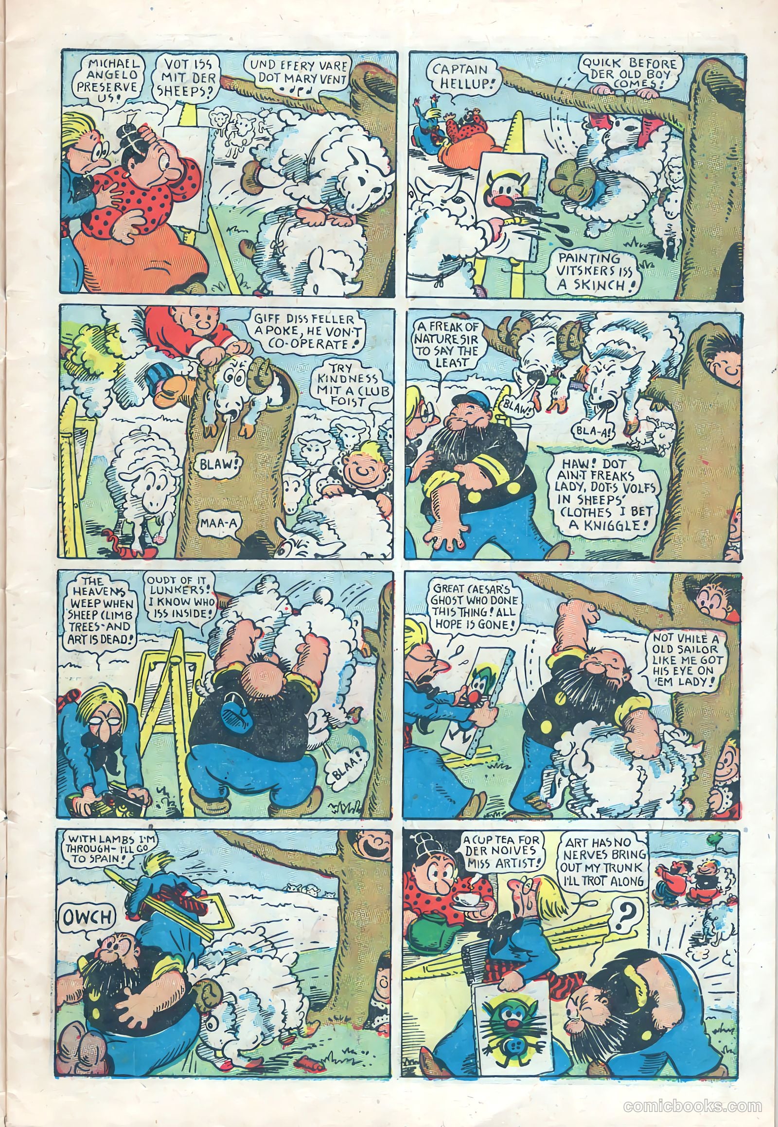 The Captain and the Kids #20 (1950) — page 7 of 36