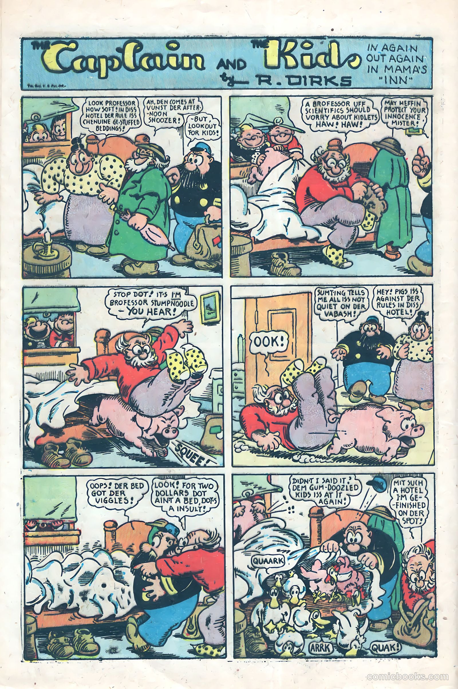 The Captain and the Kids #20 (1950) — page 8 of 36