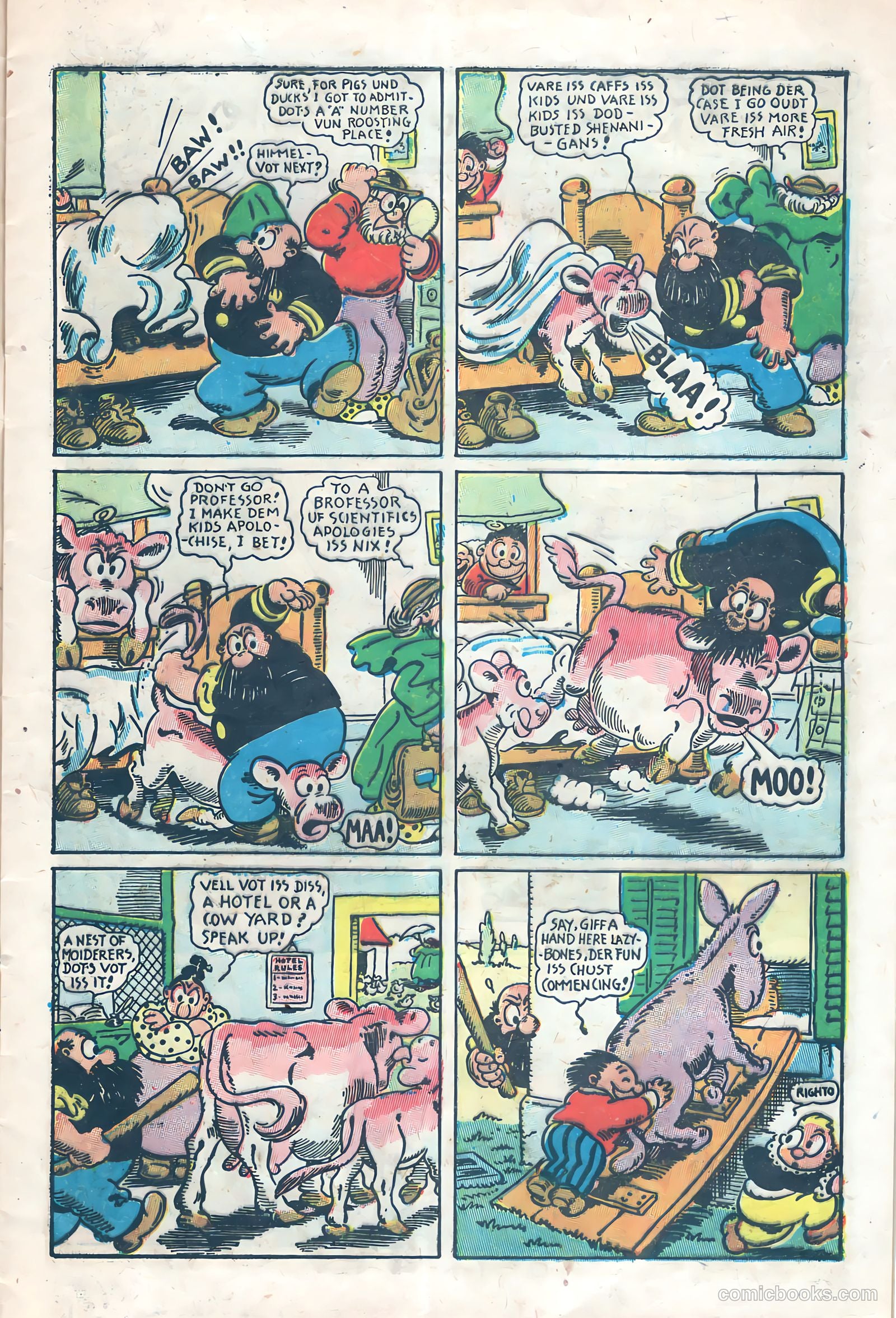The Captain and the Kids #20 (1950) — page 9 of 36