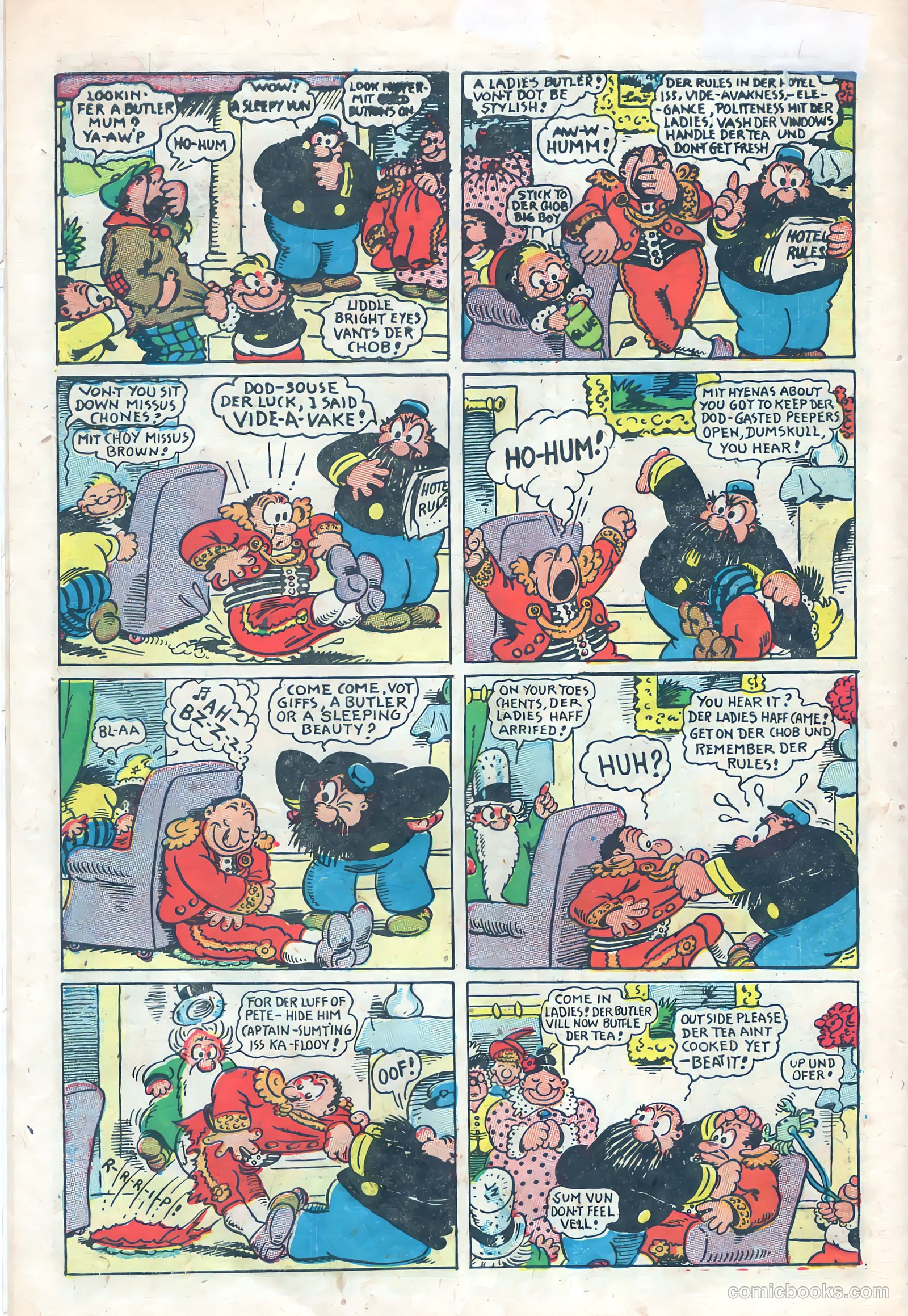 The Captain and the Kids #20 (1950) — page 10 of 36