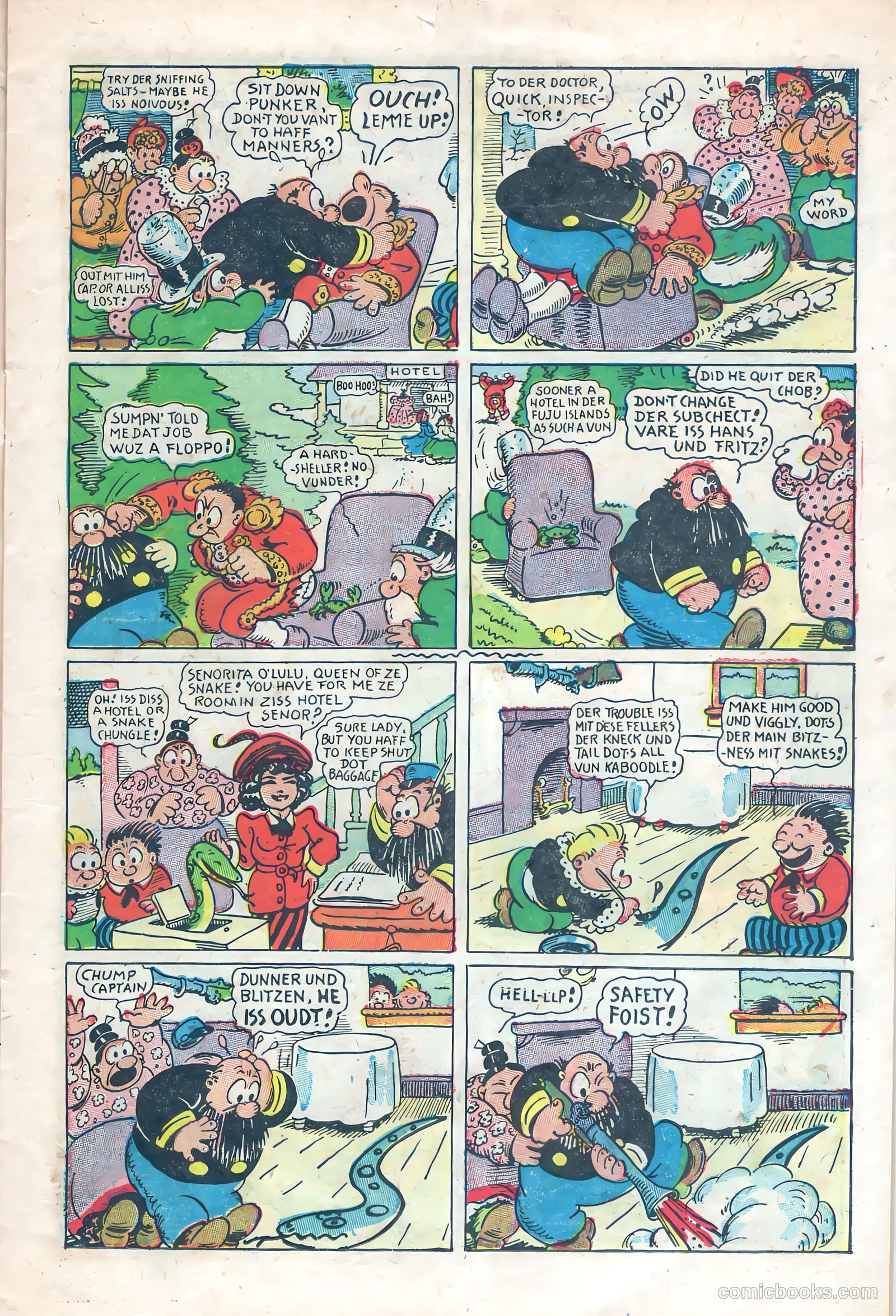 The Captain and the Kids #20 (1950) — page 11 of 36