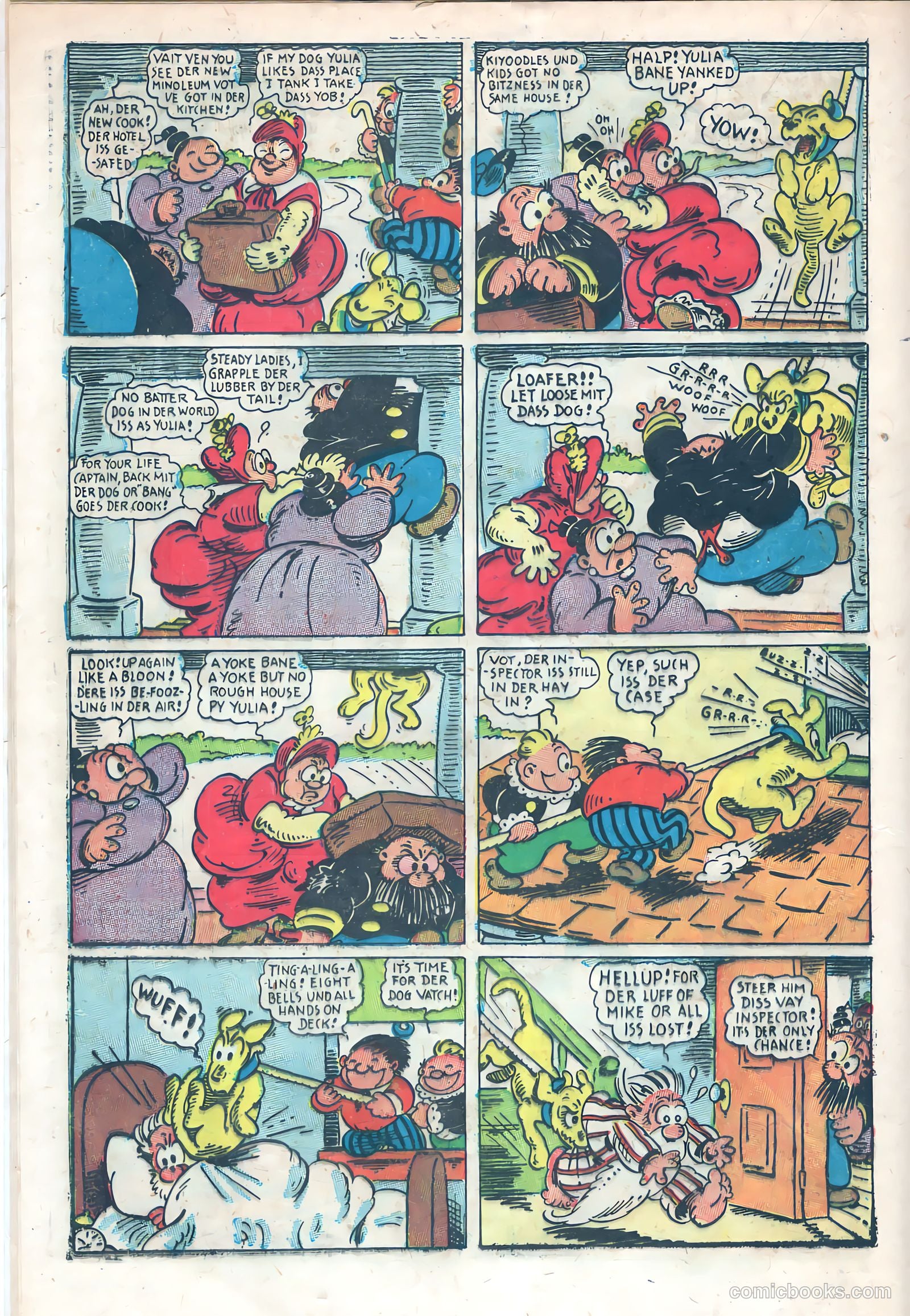 The Captain and the Kids #20 (1950) — page 16 of 36