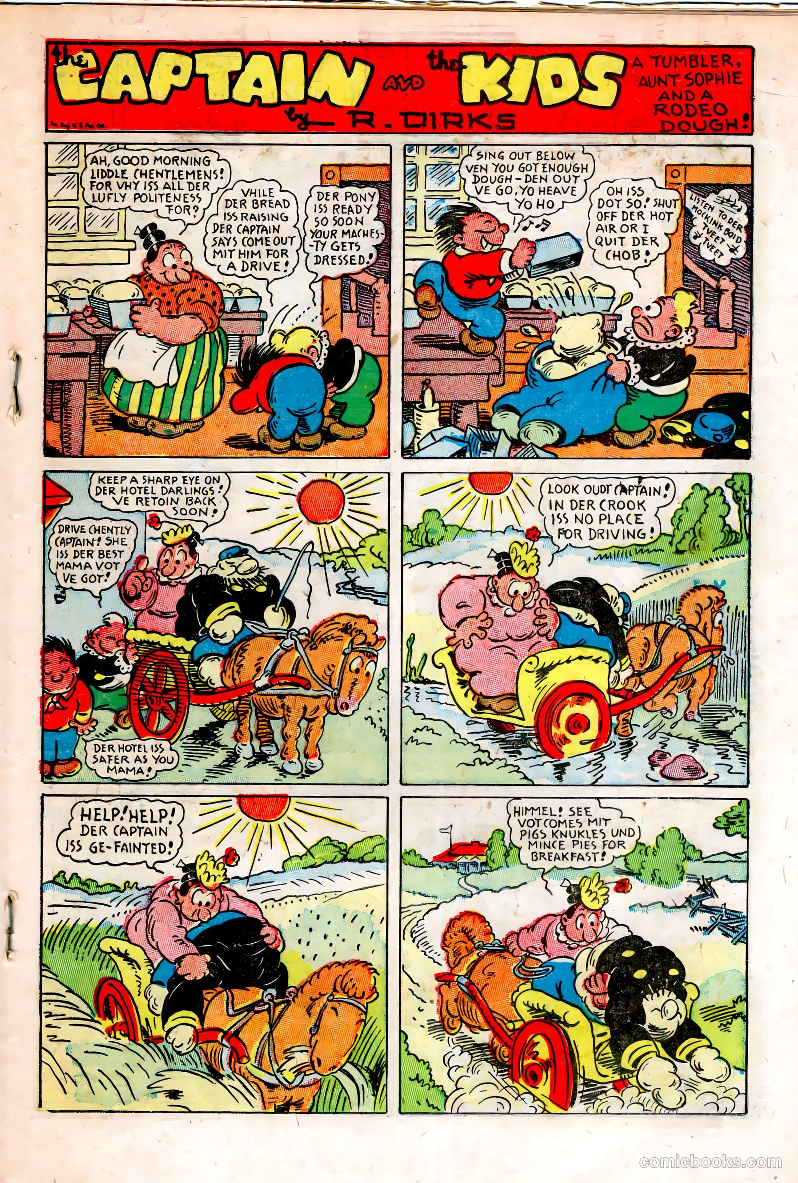 The Captain and the Kids #20 (1950) — page 19 of 36