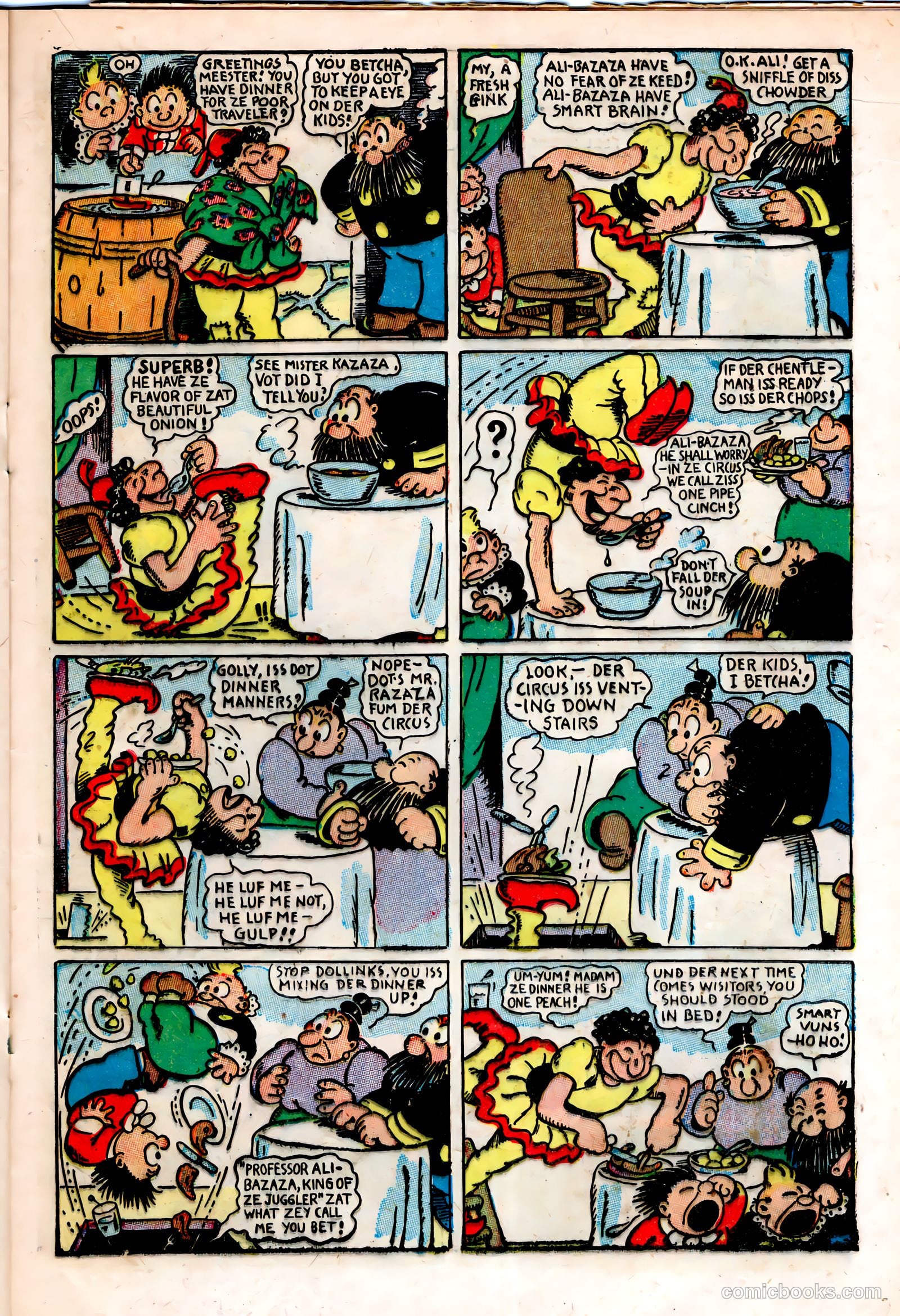 The Captain and the Kids #20 (1950) — page 21 of 36
