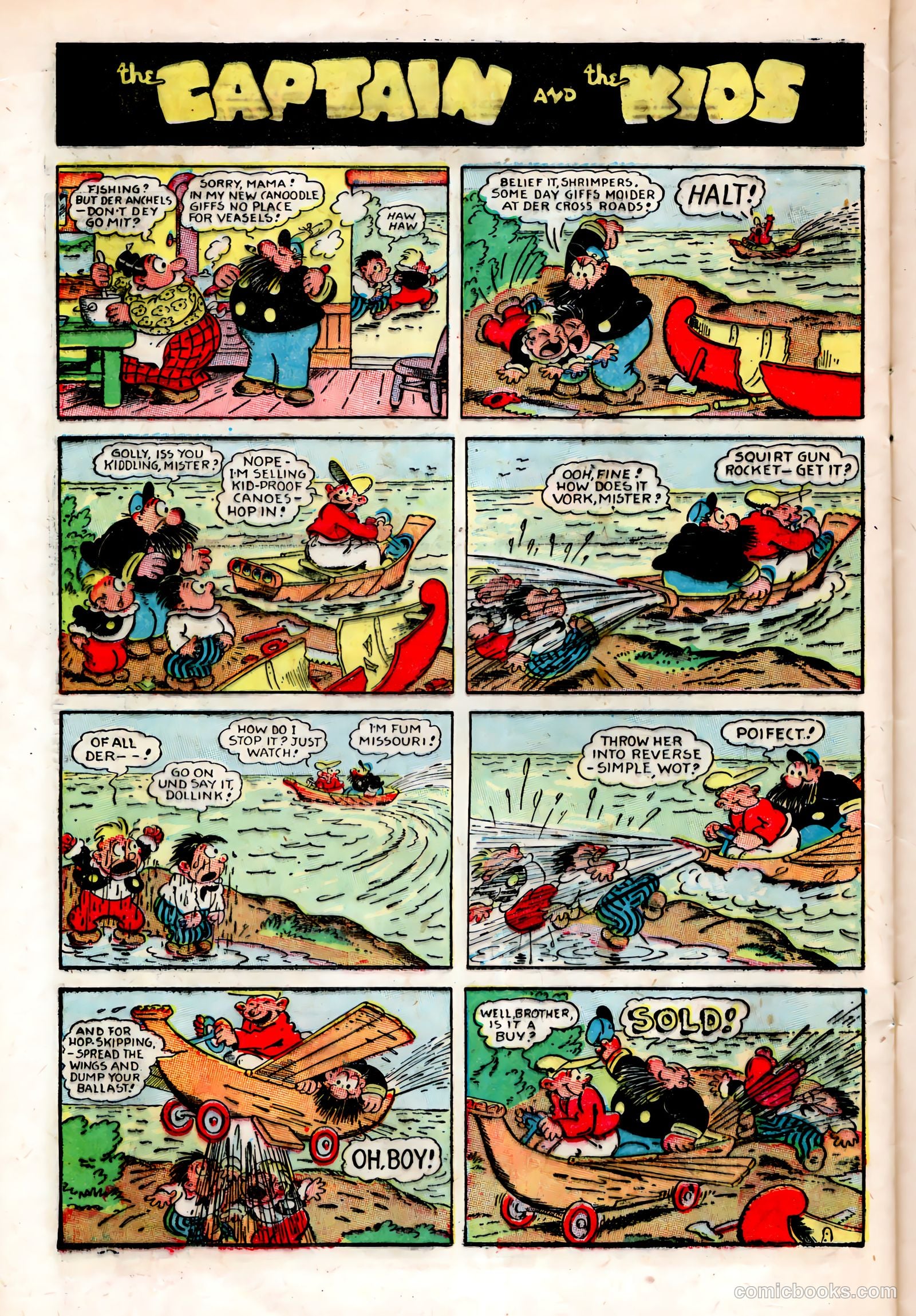 The Captain and the Kids #20 (1950) — page 24 of 36