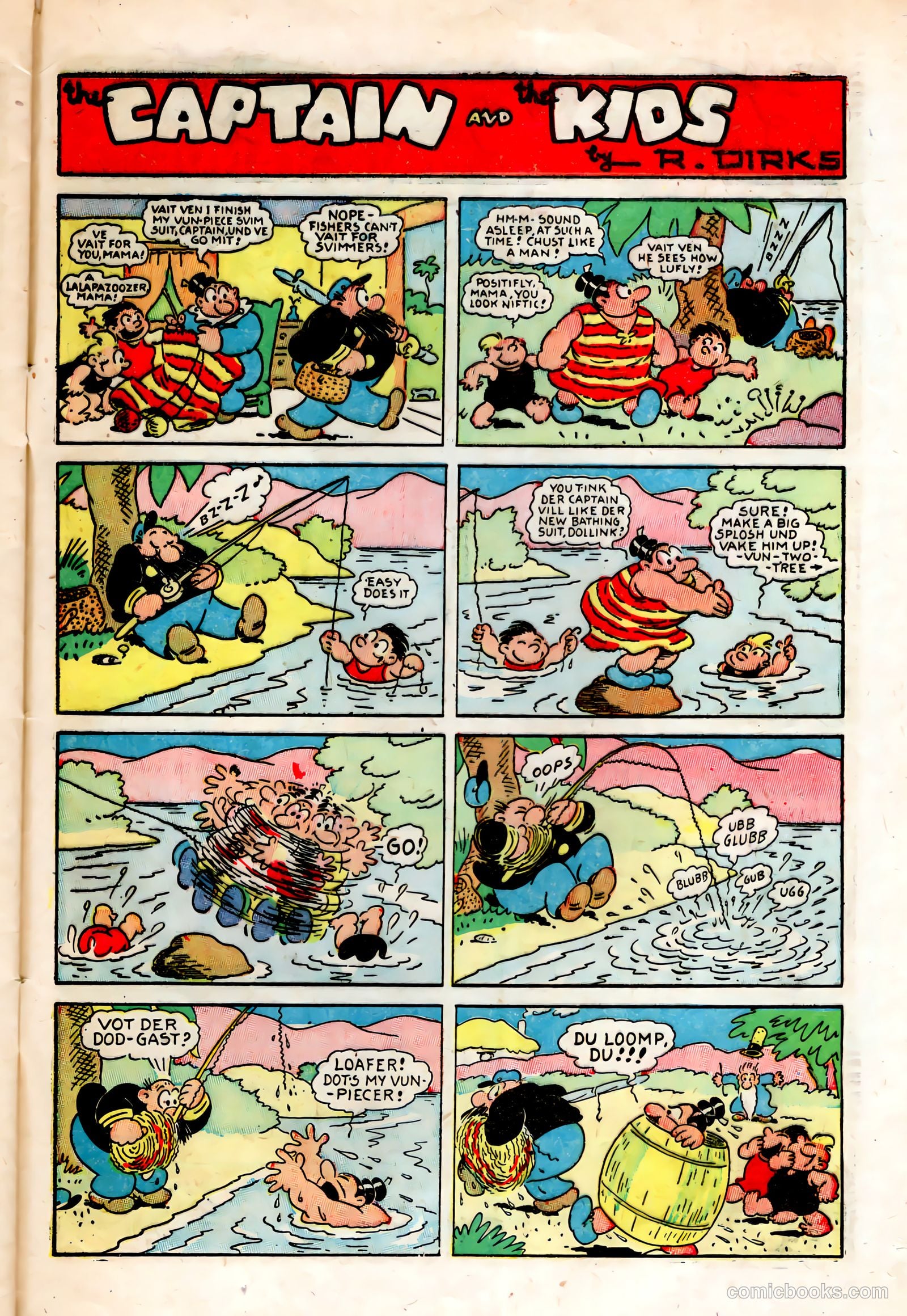 The Captain and the Kids #20 (1950) — page 33 of 36