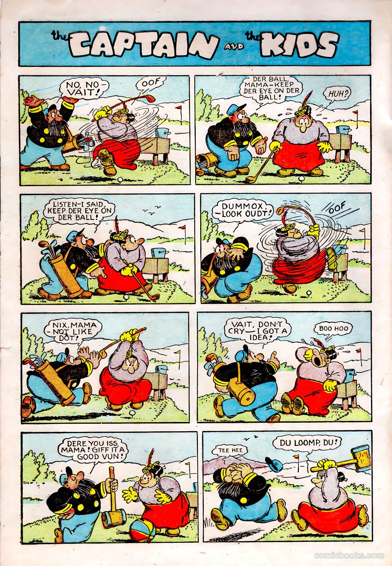 The Captain and the Kids #23 (1951) — page 4 of 36