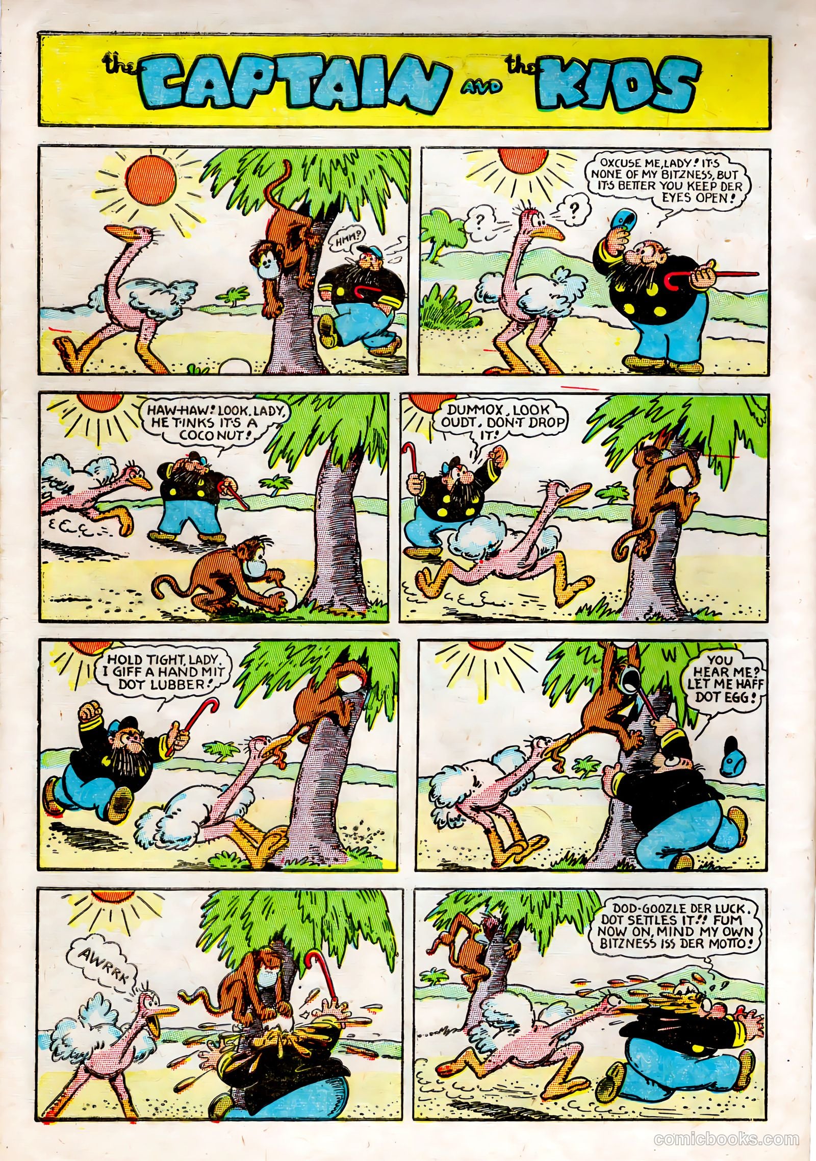 The Captain and the Kids #23 (1951) — page 6 of 36