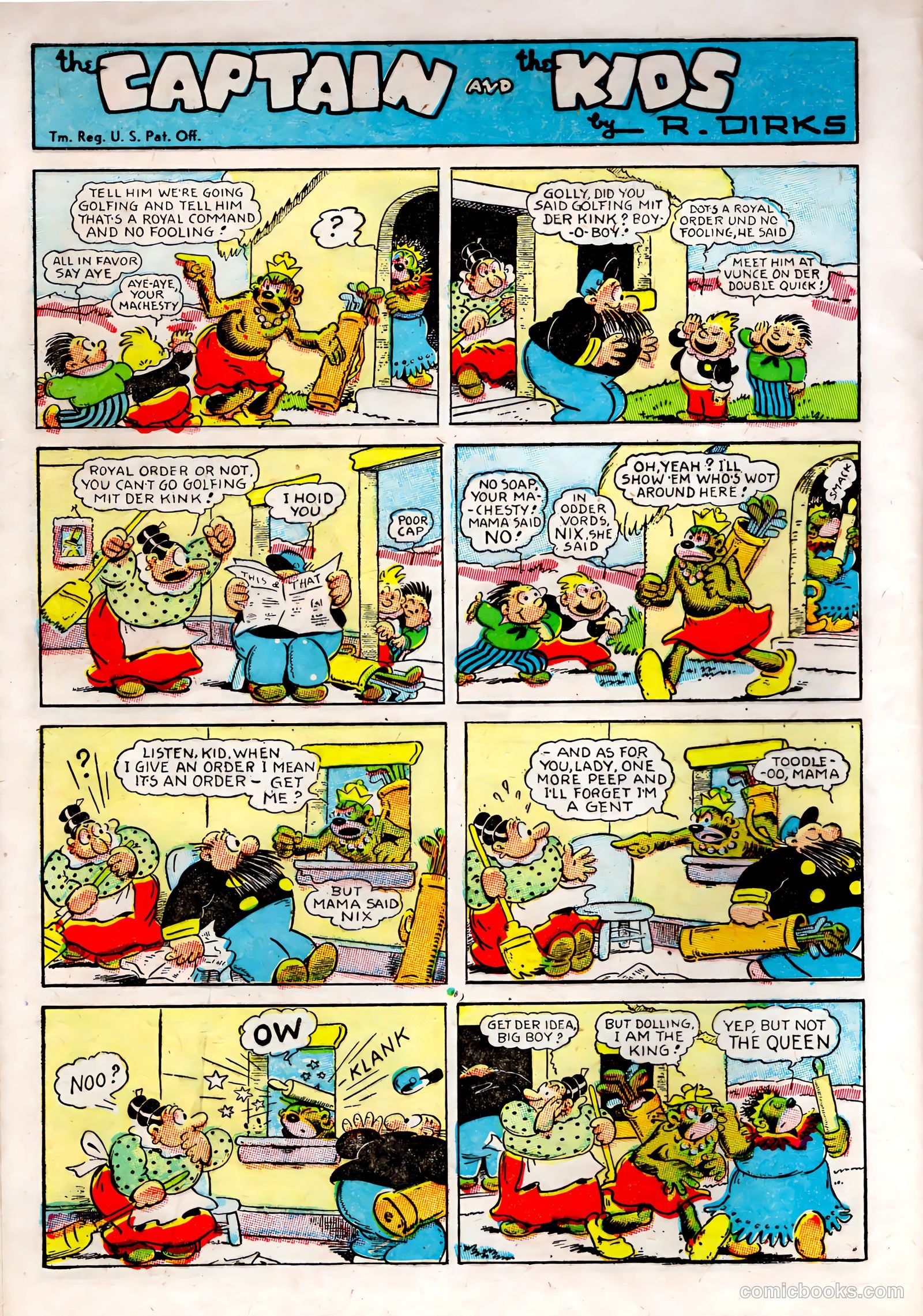 The Captain and the Kids #23 (1951) — page 8 of 36