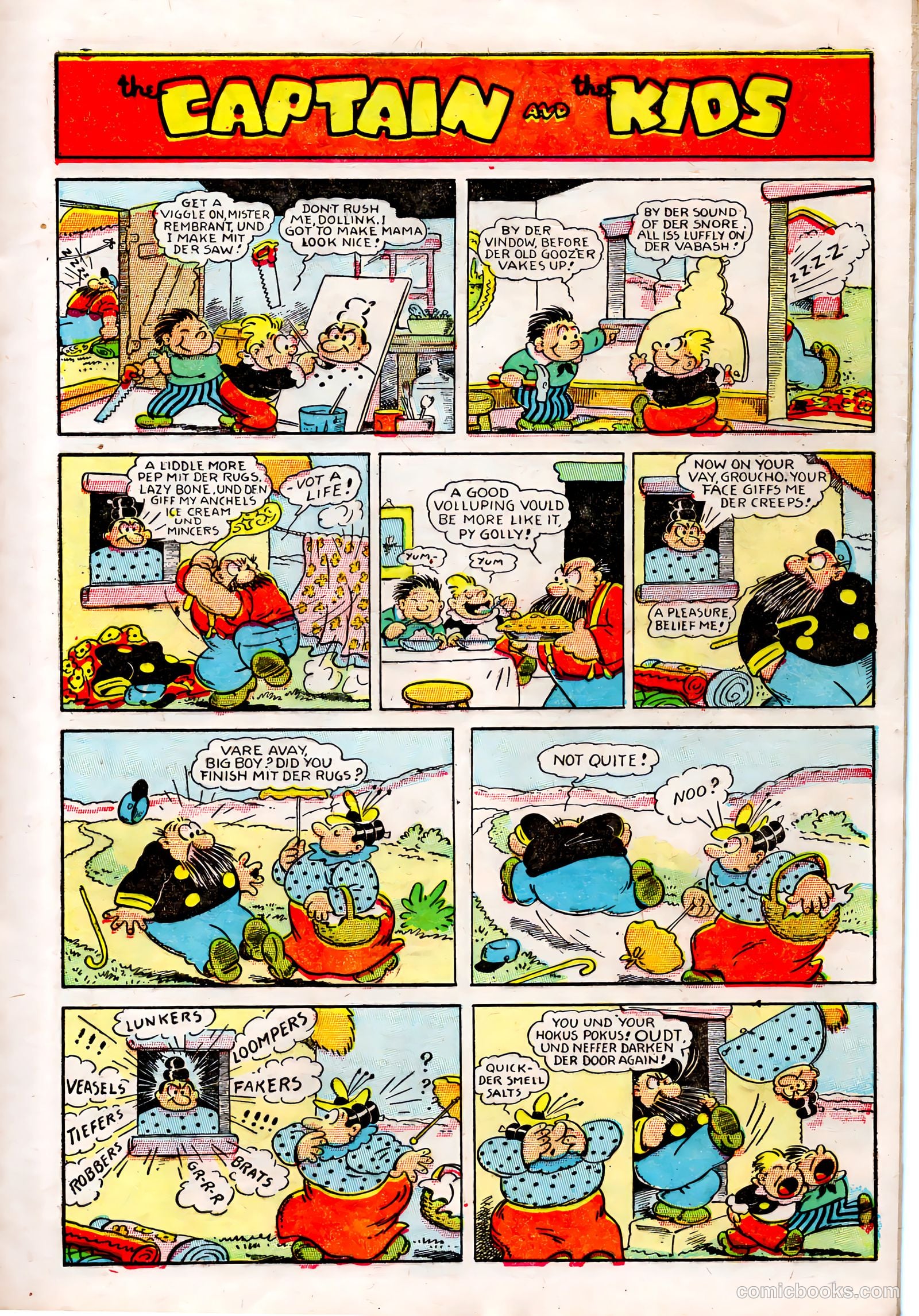 The Captain and the Kids #23 (1951) — page 9 of 36