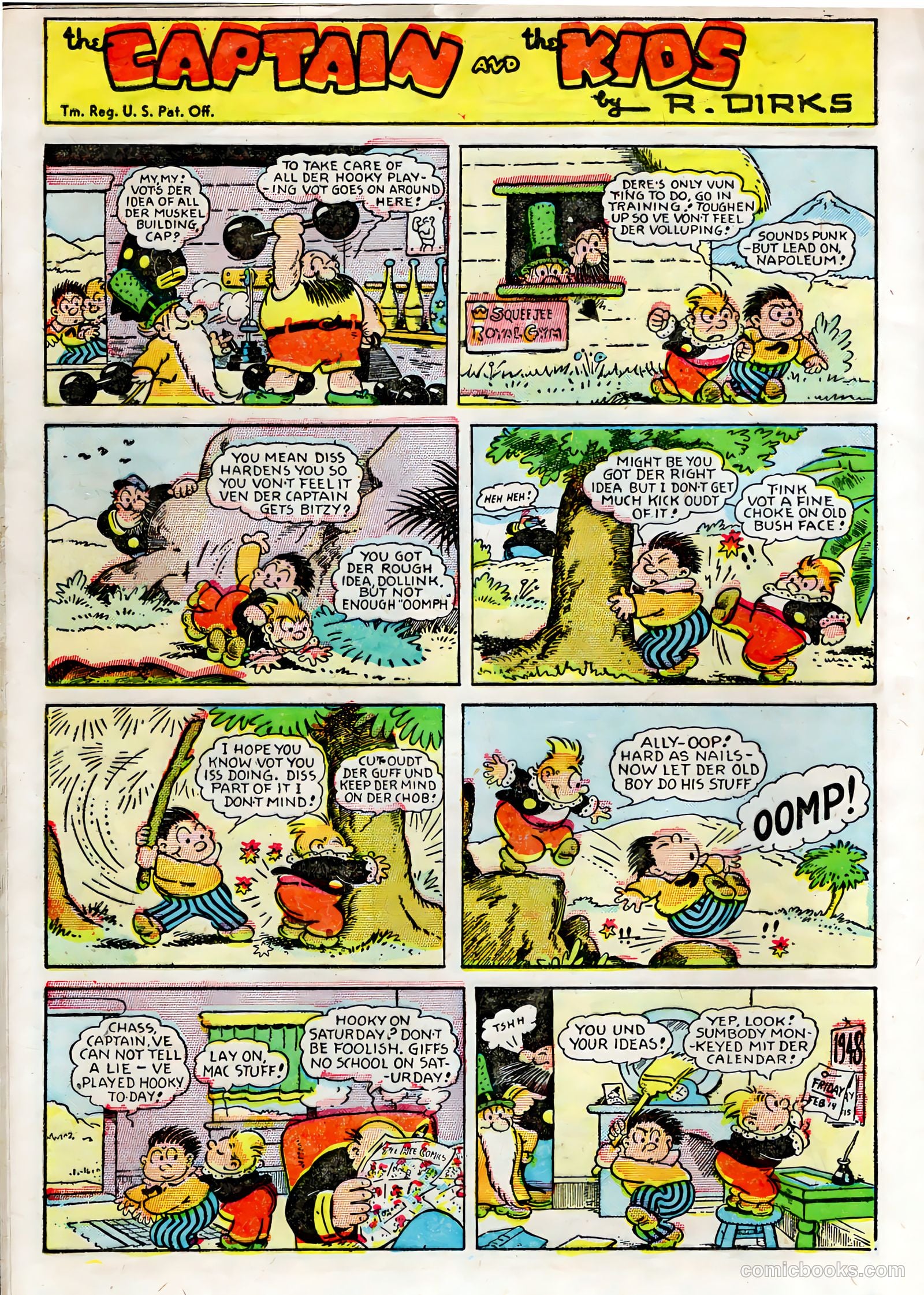 The Captain and the Kids #23 (1951) — page 12 of 36