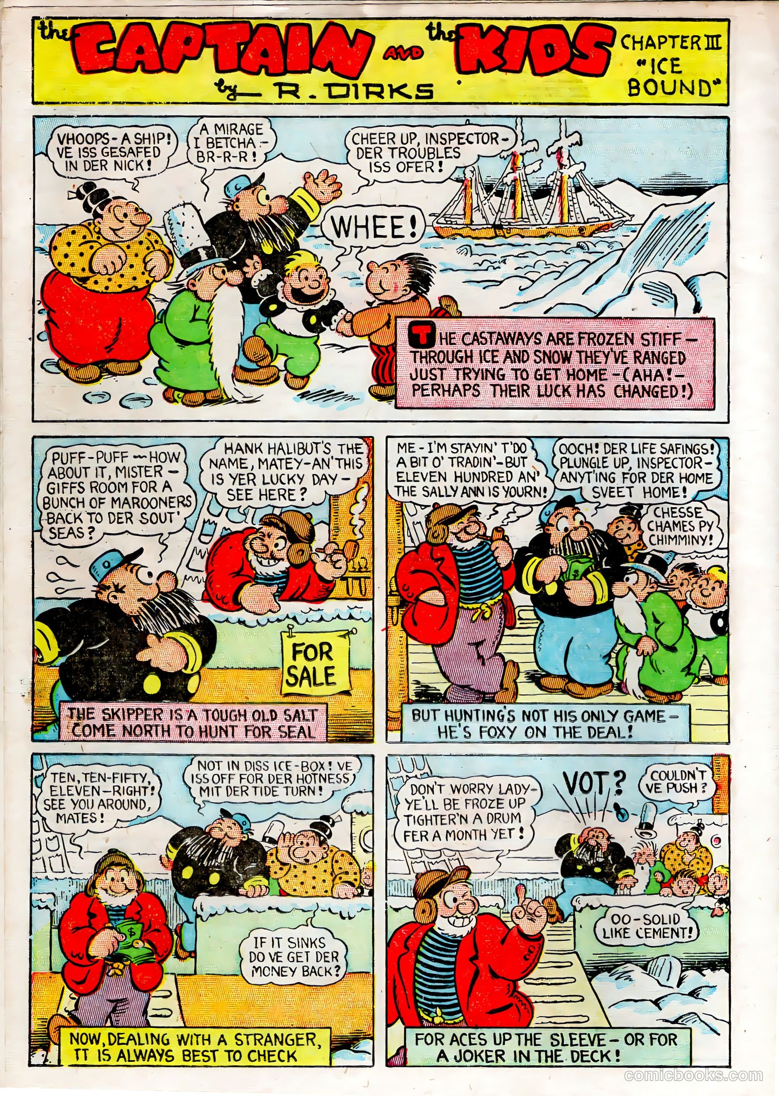 The Captain and the Kids #23 (1951) — page 14 of 36