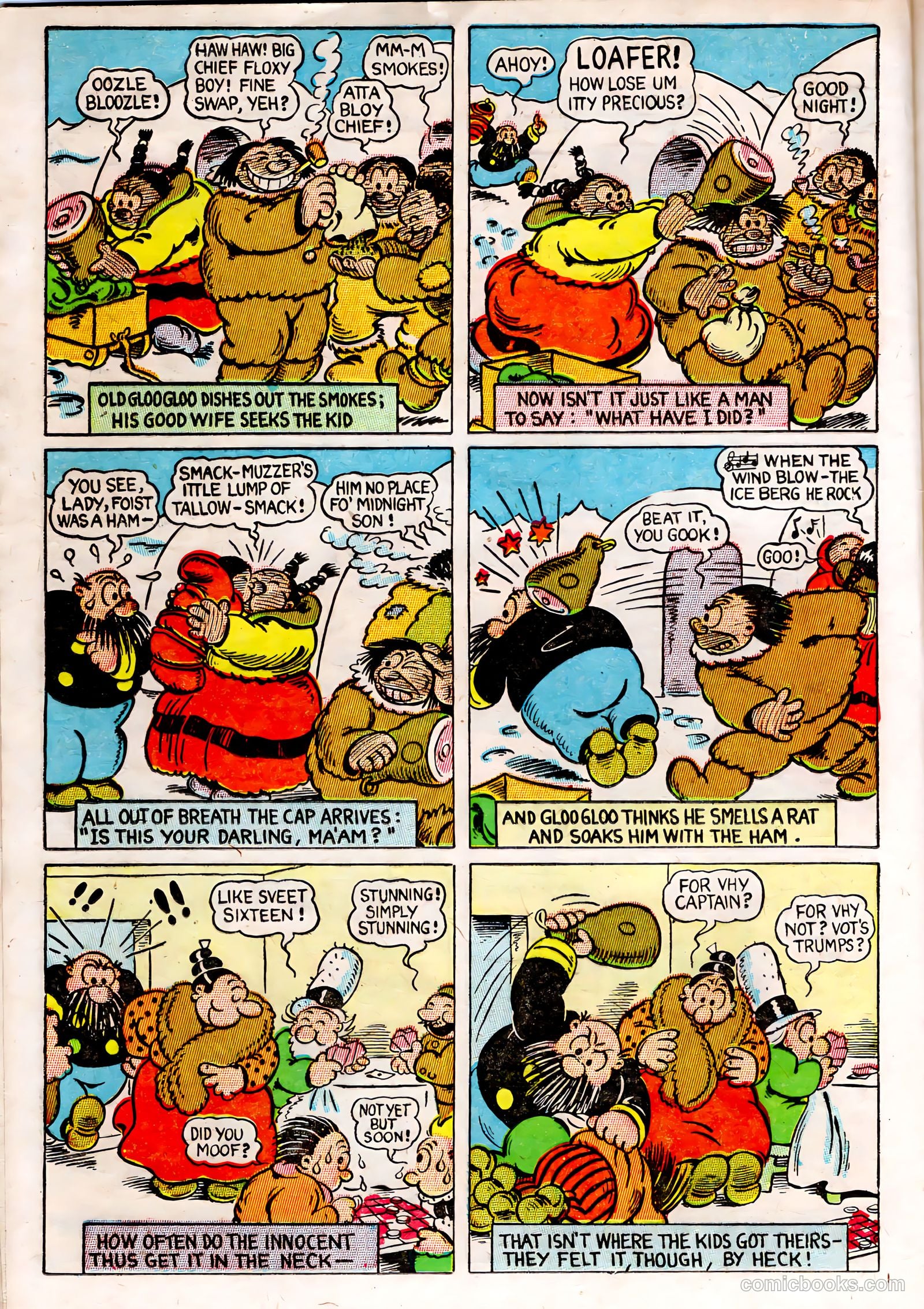 The Captain and the Kids #23 (1951) — page 16 of 36