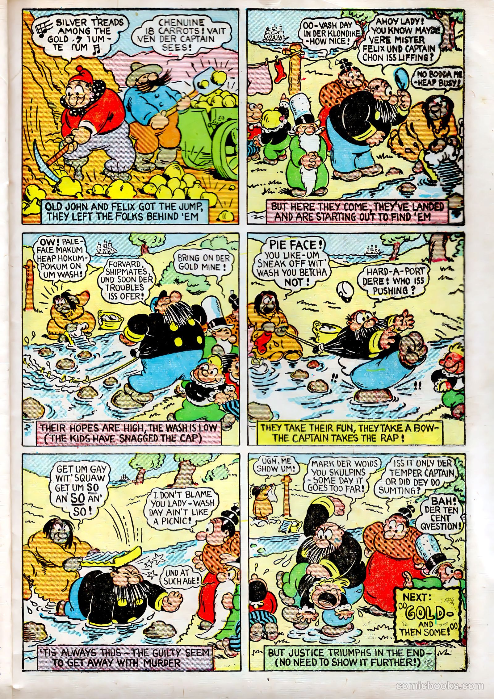The Captain and the Kids #23 (1951) — page 23 of 36