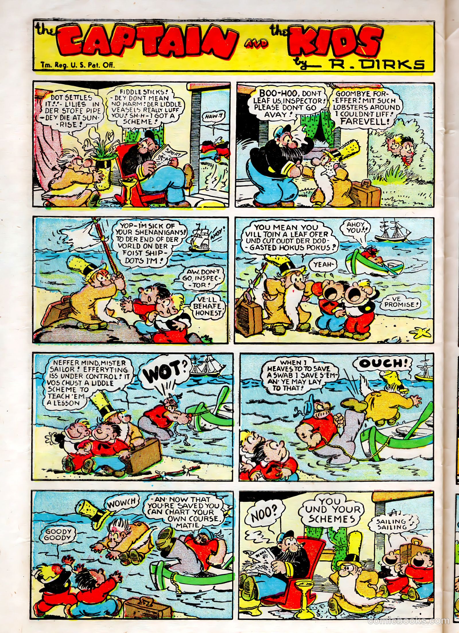 The Captain and the Kids #23 (1951) — page 30 of 36