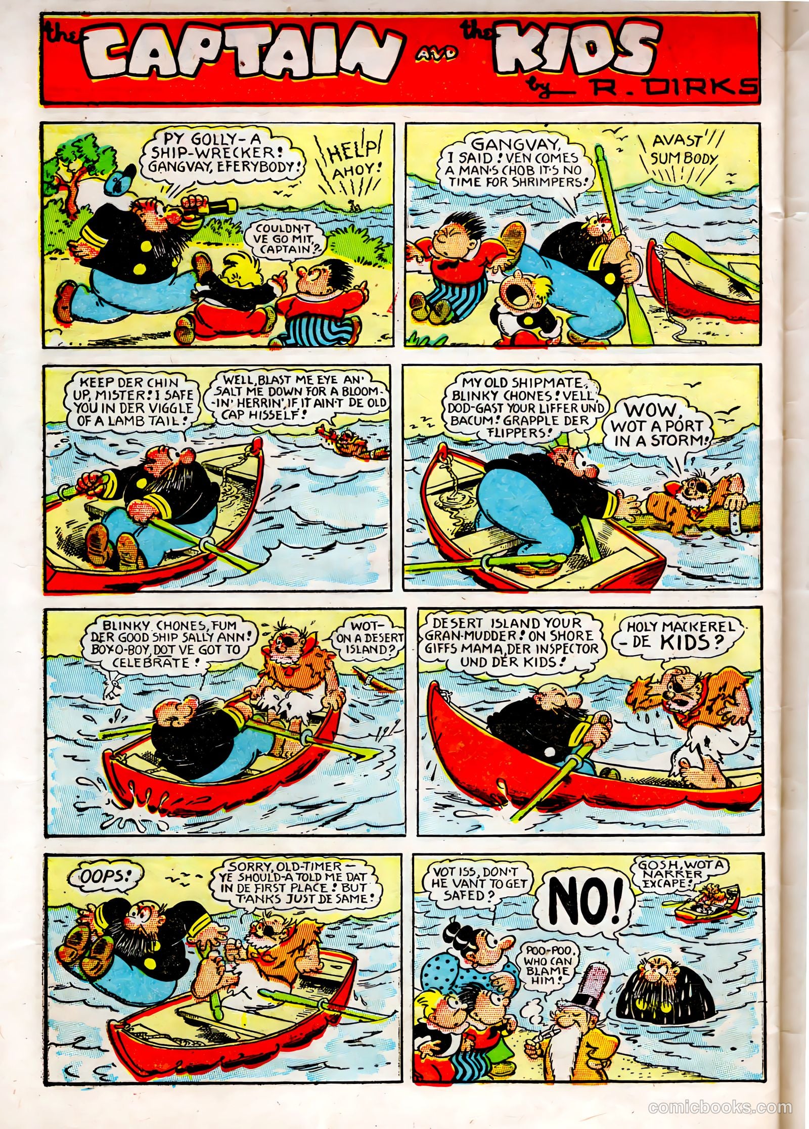 The Captain and the Kids #23 (1951) — page 32 of 36