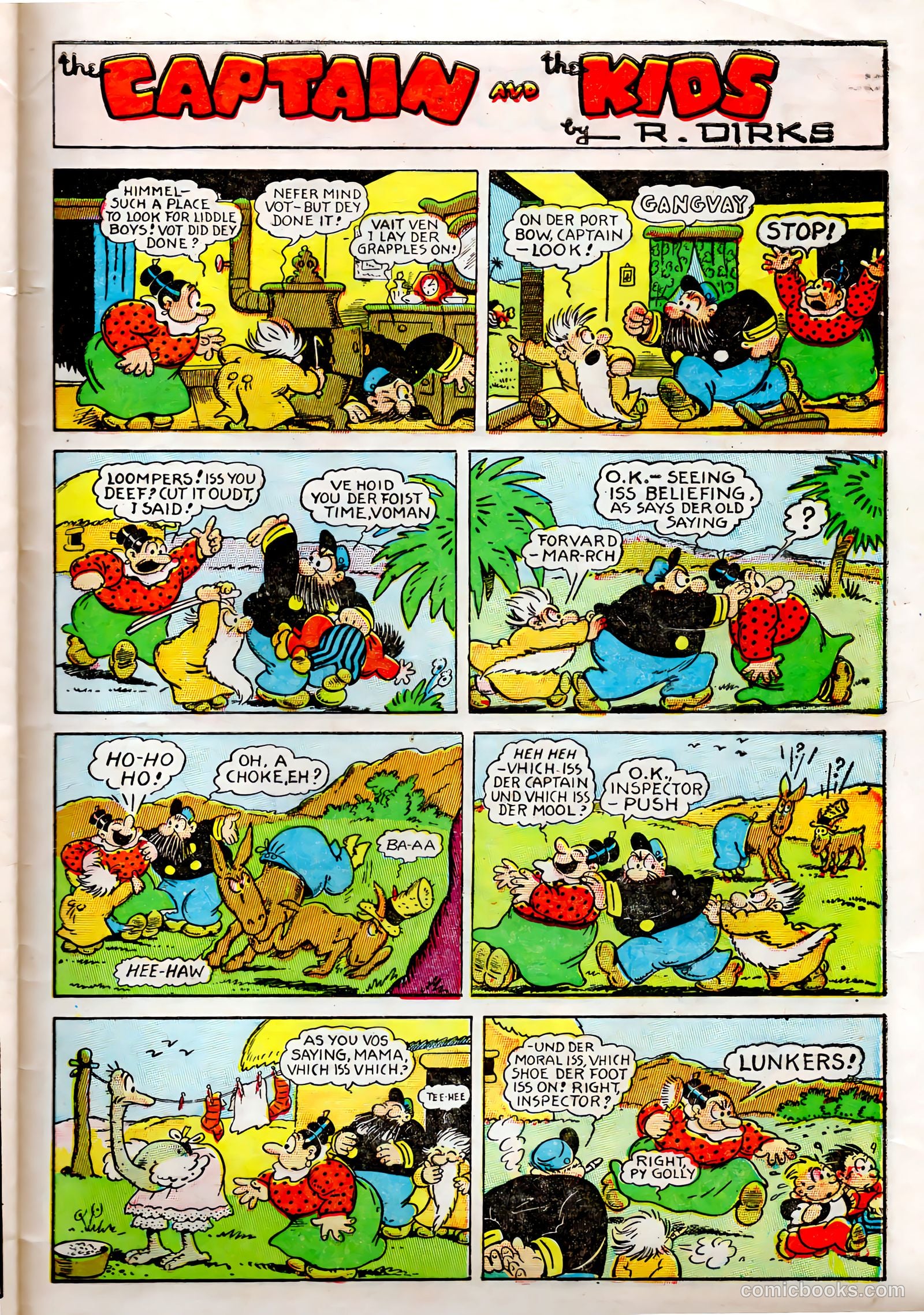 The Captain and the Kids #23 (1951) — page 33 of 36