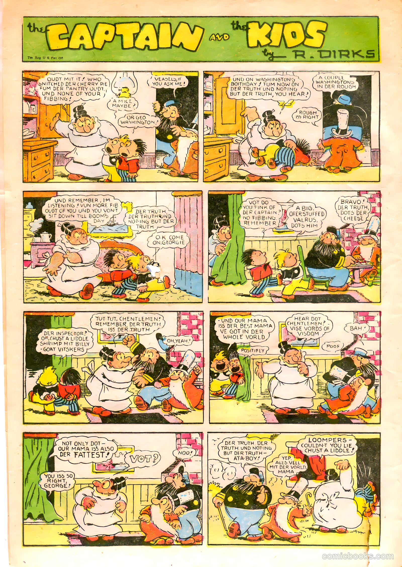 The Captain and the Kids #32 (1953) — page 4 of 36