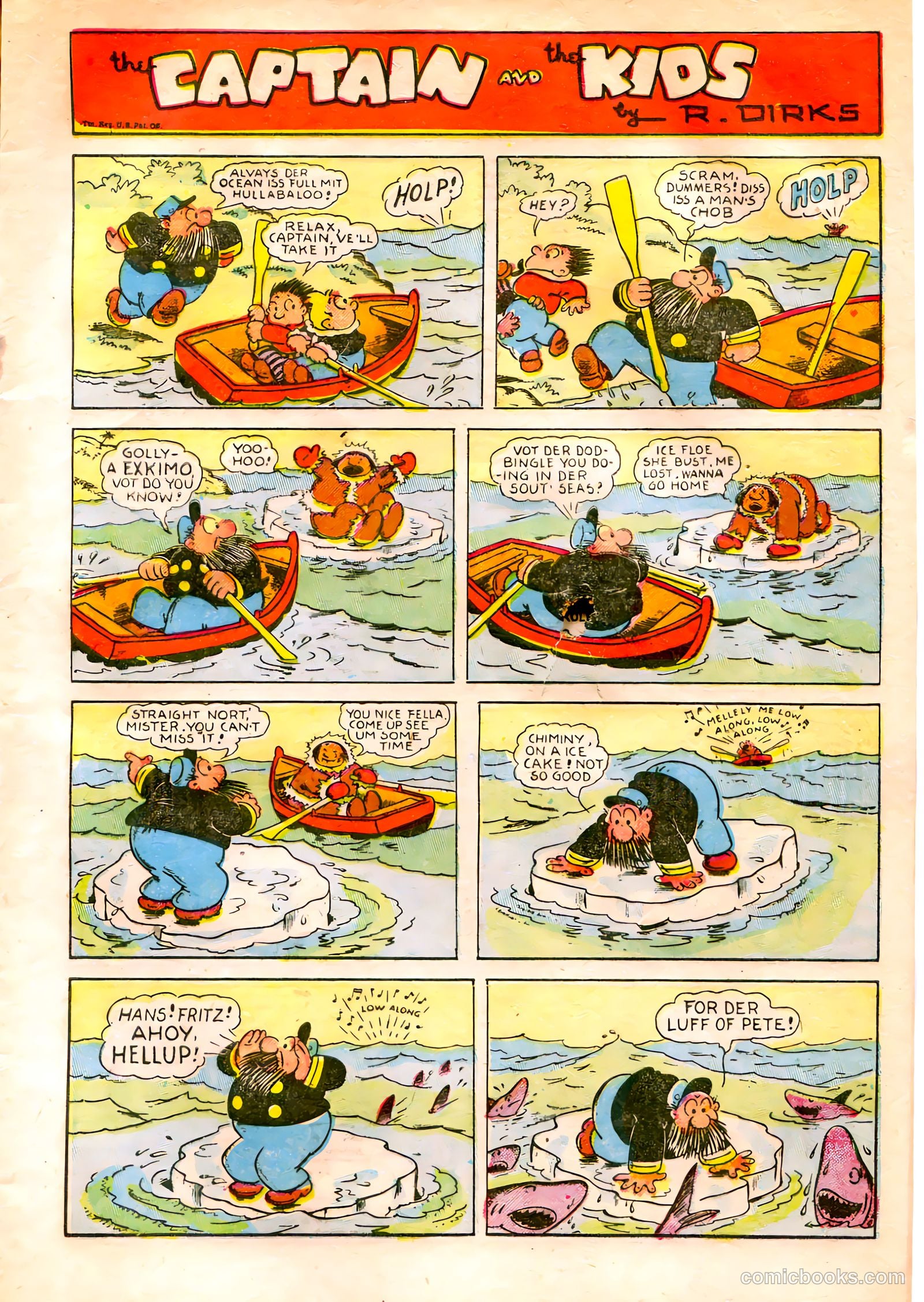 The Captain and the Kids #32 (1953) — page 5 of 36