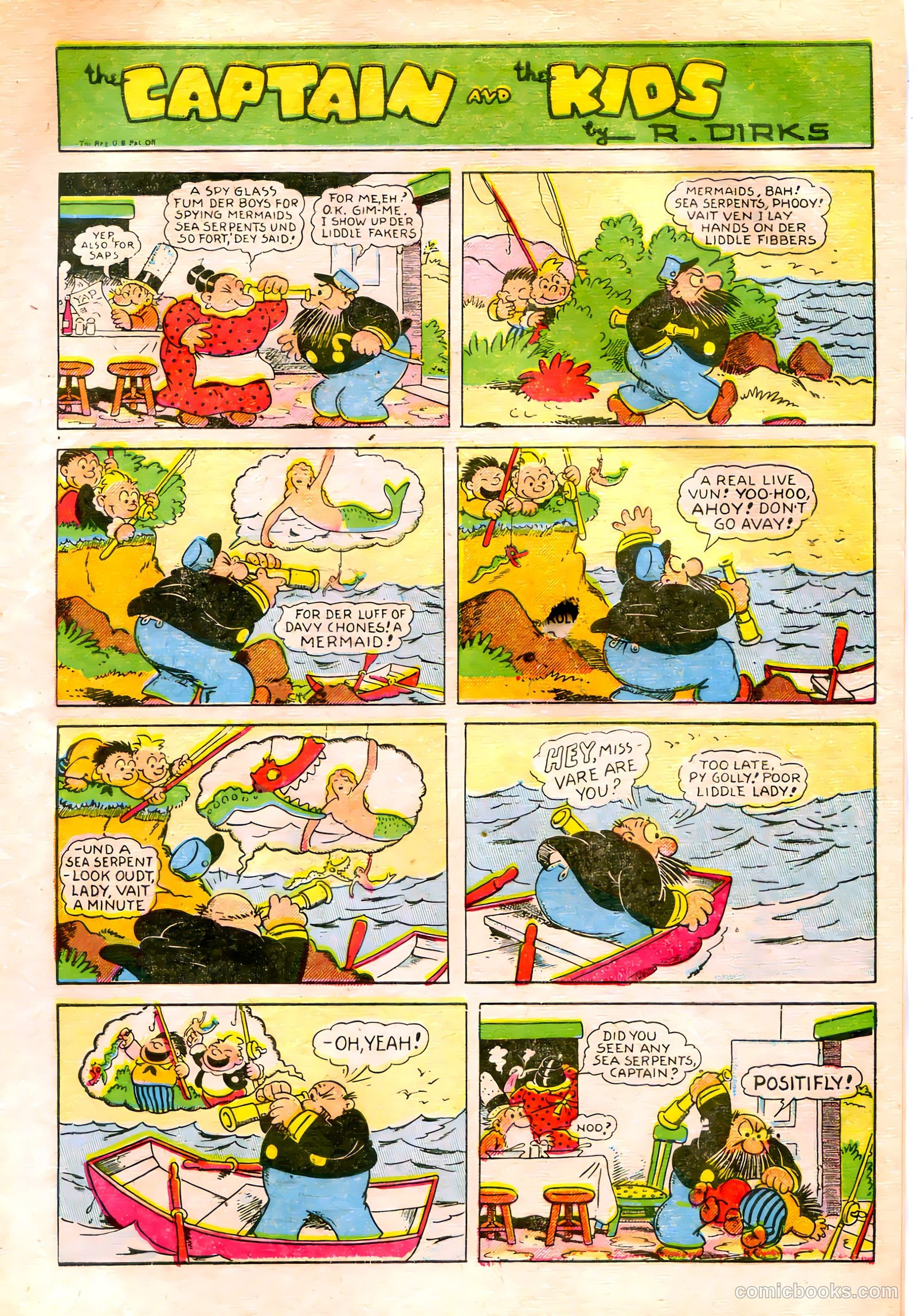 The Captain and the Kids #32 (1953) — page 7 of 36