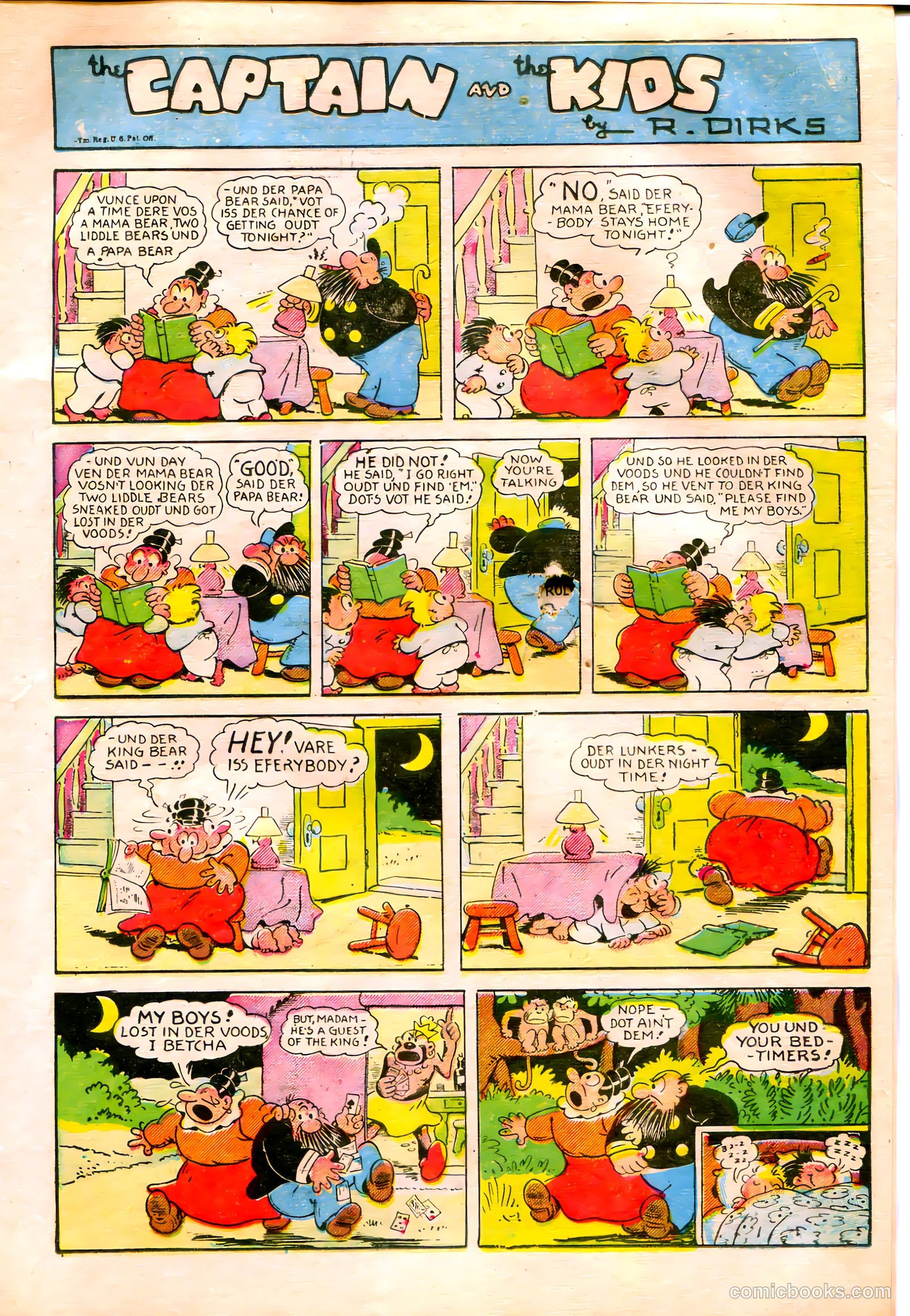 The Captain and the Kids #32 (1953) — page 11 of 36